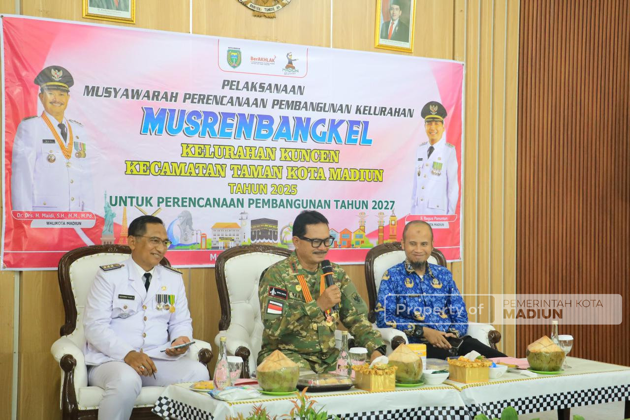 Serap Aspirasi Warga, Wali Kota Madiun Hadiri Musrenbang di Kuncen dan Mojorejo
