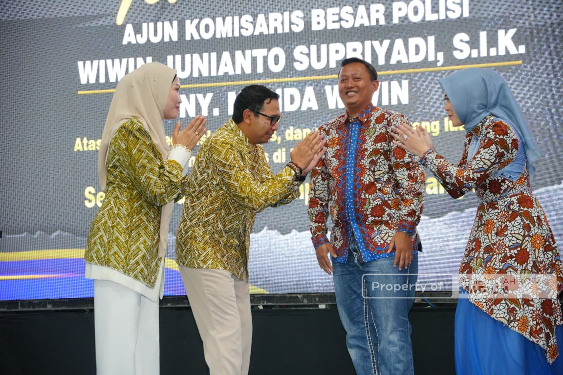 Tampuk Kepemimpinan Berganti, Plt Wali Kota Hadiri Pamit Kenal Kapolres Madiun Kota