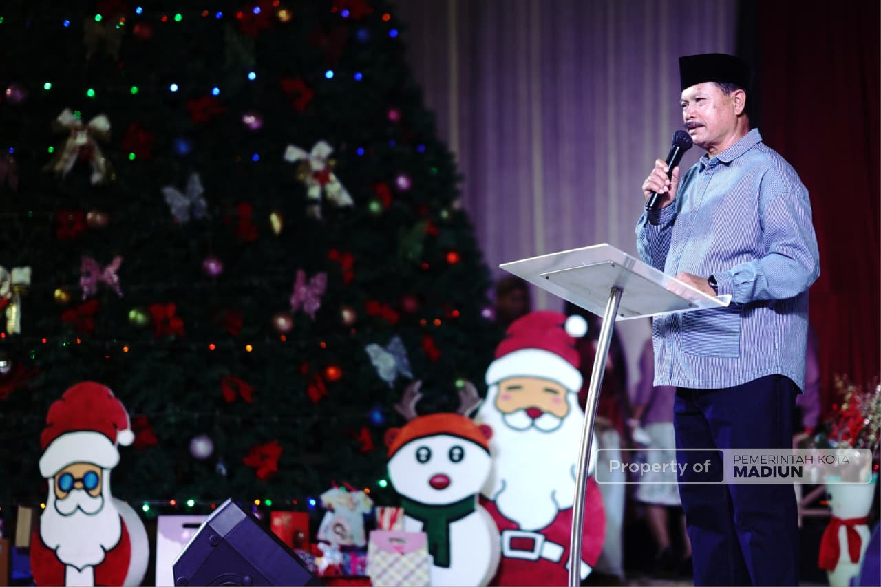 Pastikan Perayaan Natal Aman dan Damai, Wali Kota Madiun Tinjau Pelaksanaan Disejumlah Gereja