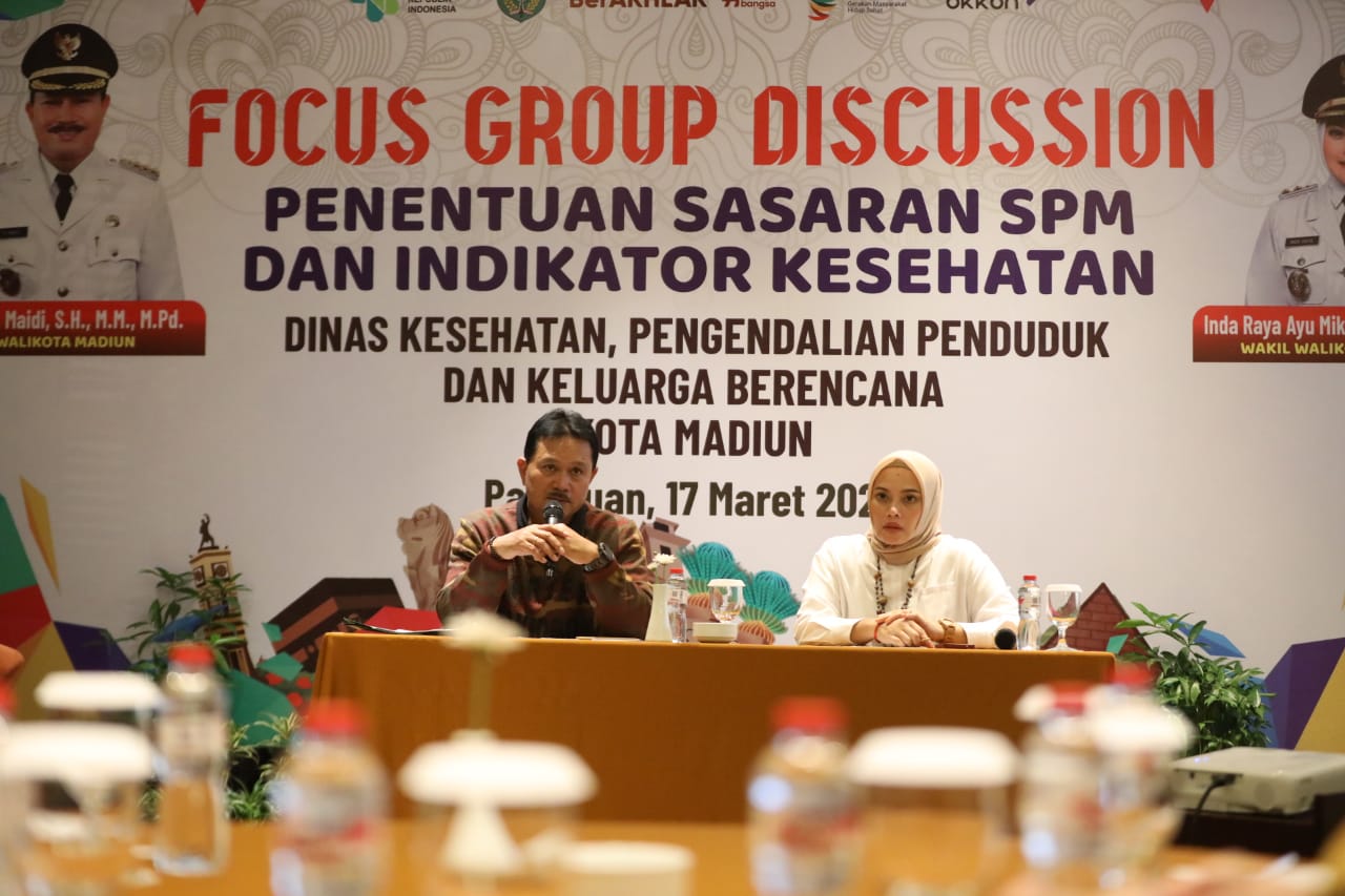 Tentukan Sasaran SPM dan Indikator Kesehatan, Wali Kota Pimpin FGD Bersama OPD Terkait