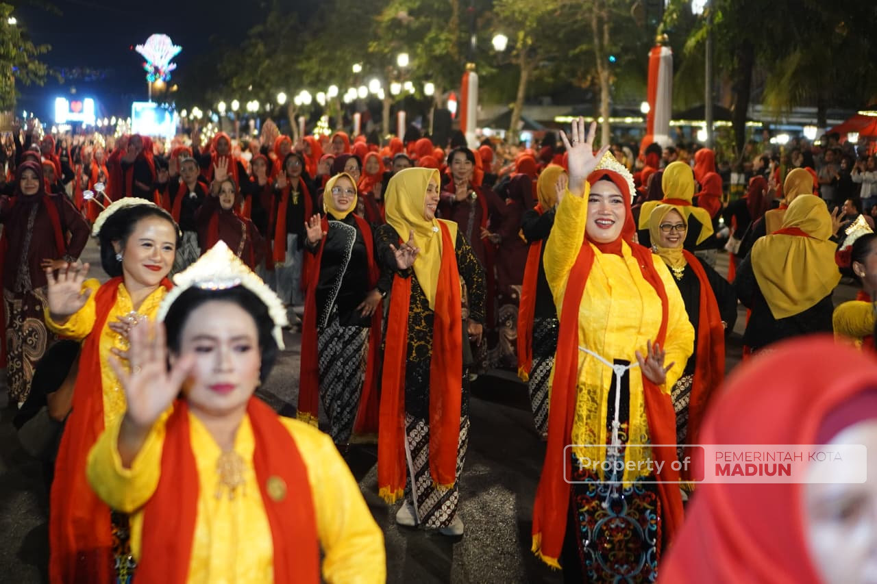 Madiun Menari Sukses Digelar, Plt Wali Kota: Kami Tidak Buat Acara, Kami Membangun Kebanggaan Warga