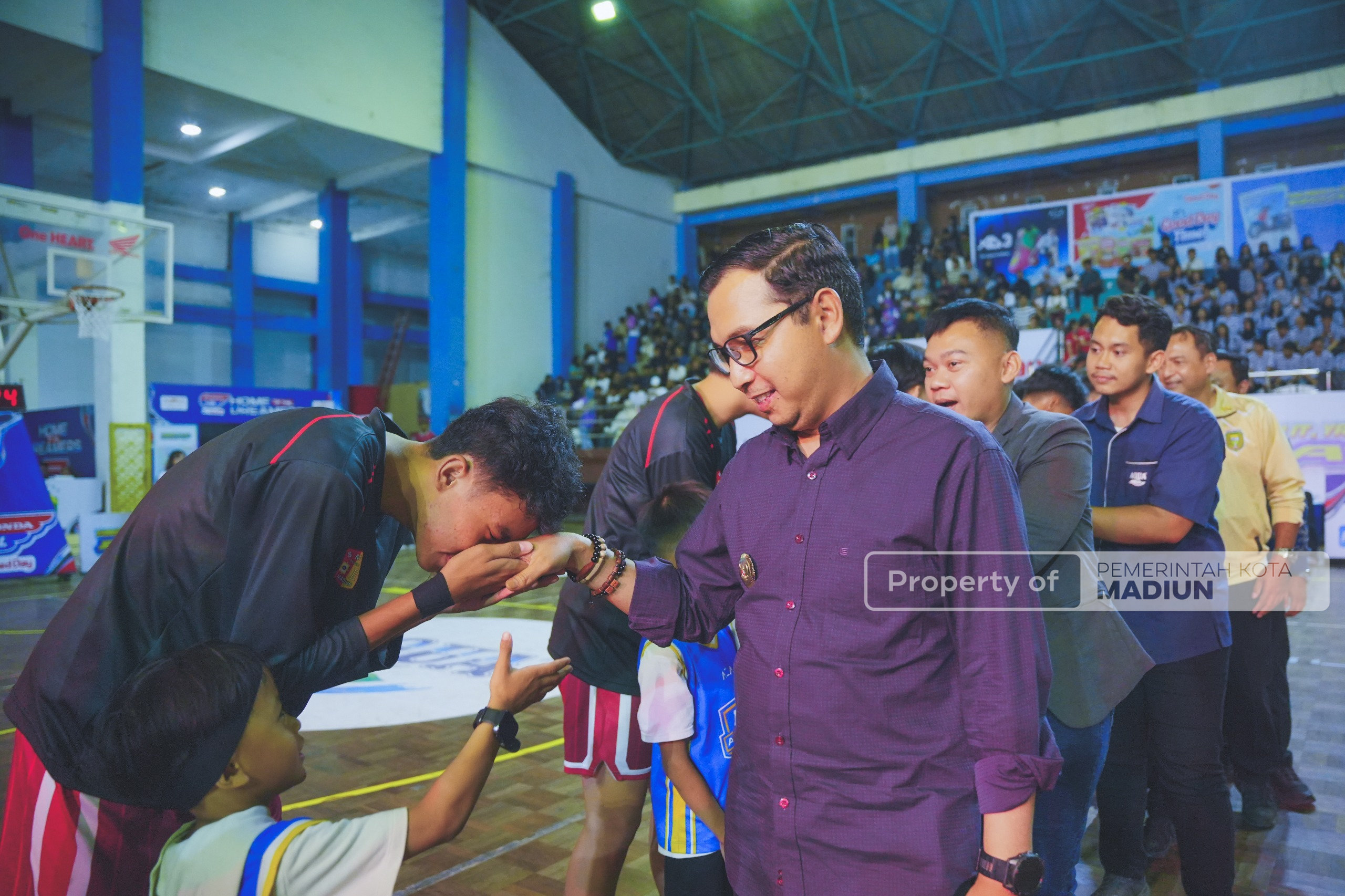 Hadiri Partai Puncak Honda DBL, Plt Wali Kota Apresiasi Penyelenggara