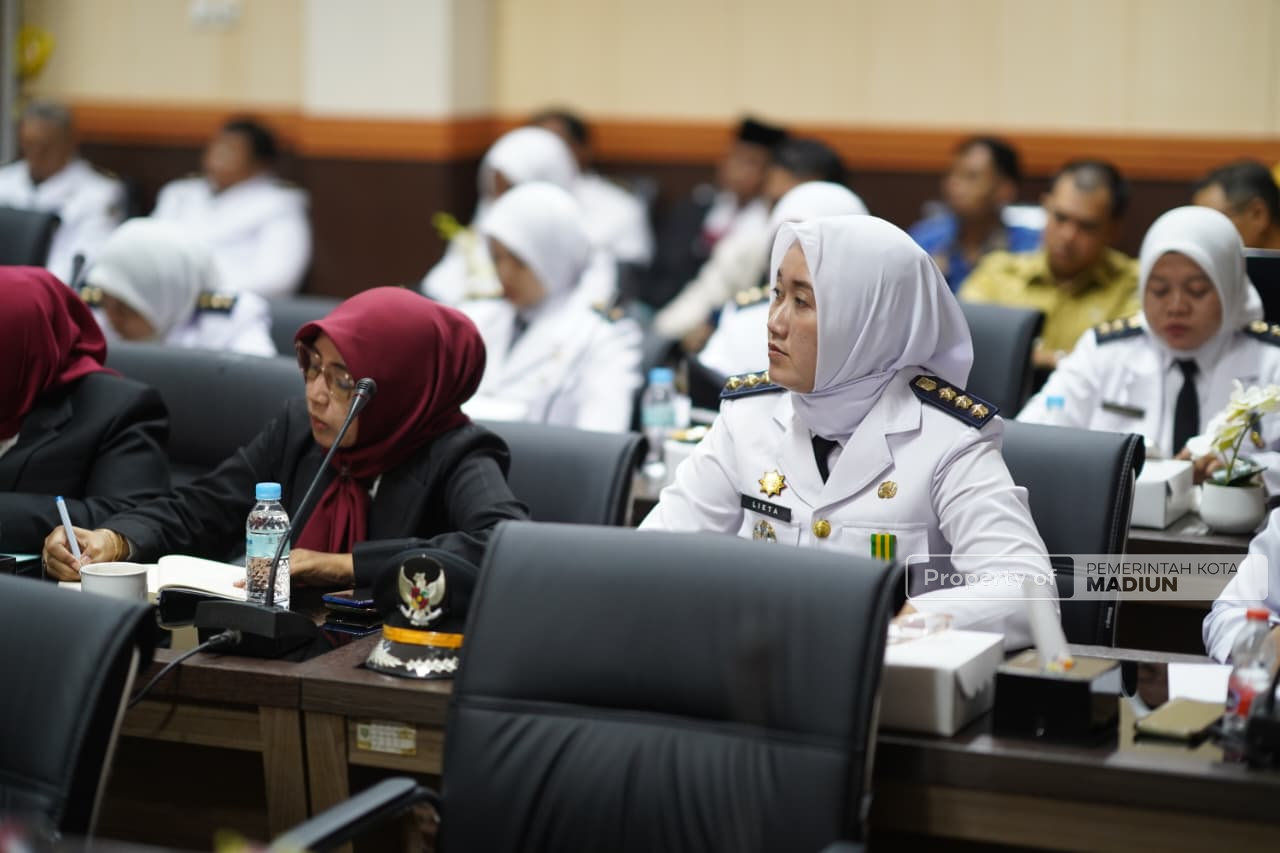 Rapat Dinas, Plt Wali Kota Madiun Tekankan Percepatan Program dan Sinergi OPD