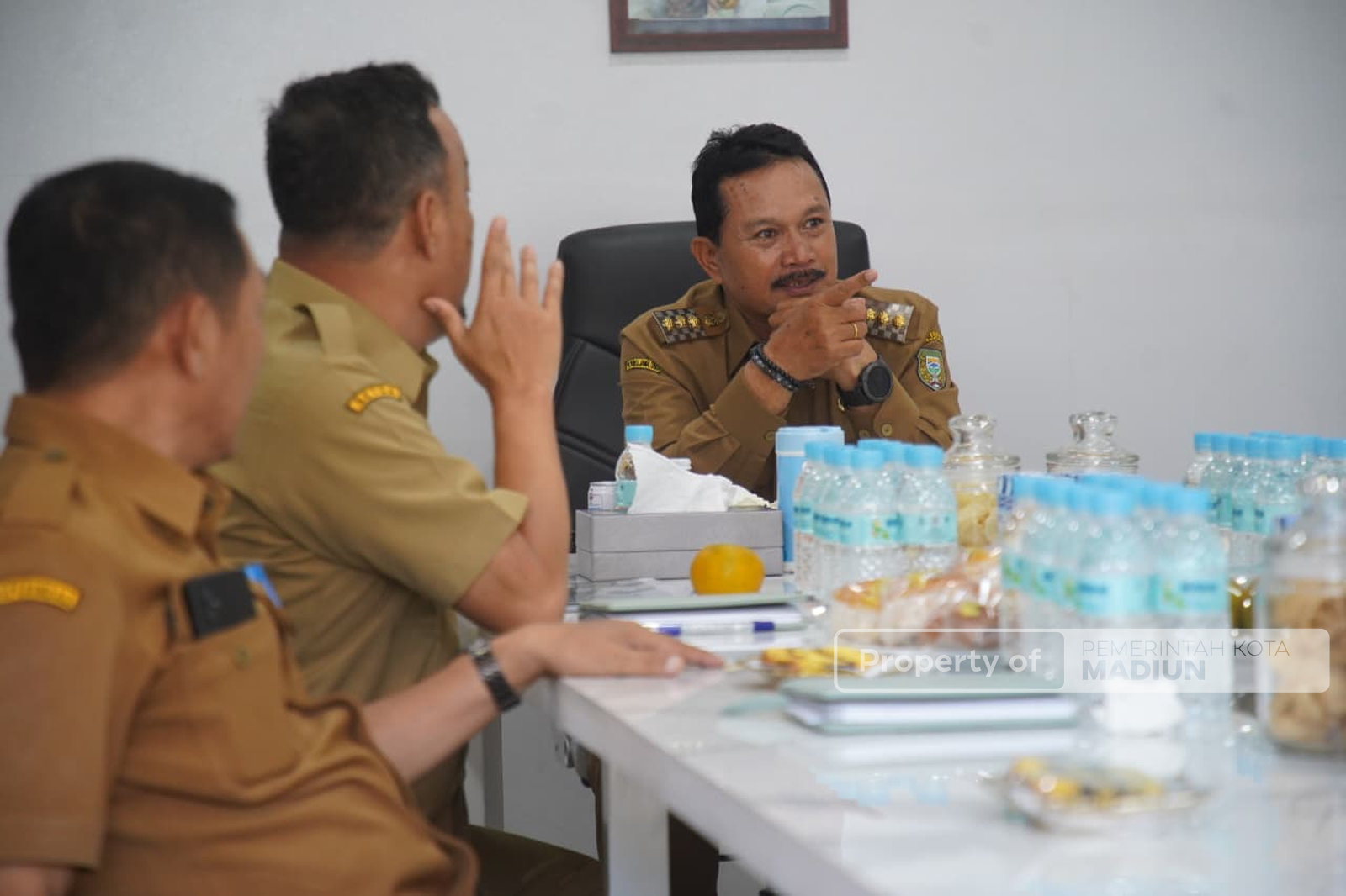 Terima Silaturahmi Wabup Suyatni, Bahas Pembangunan Wisata Kota Madiun-Magetan