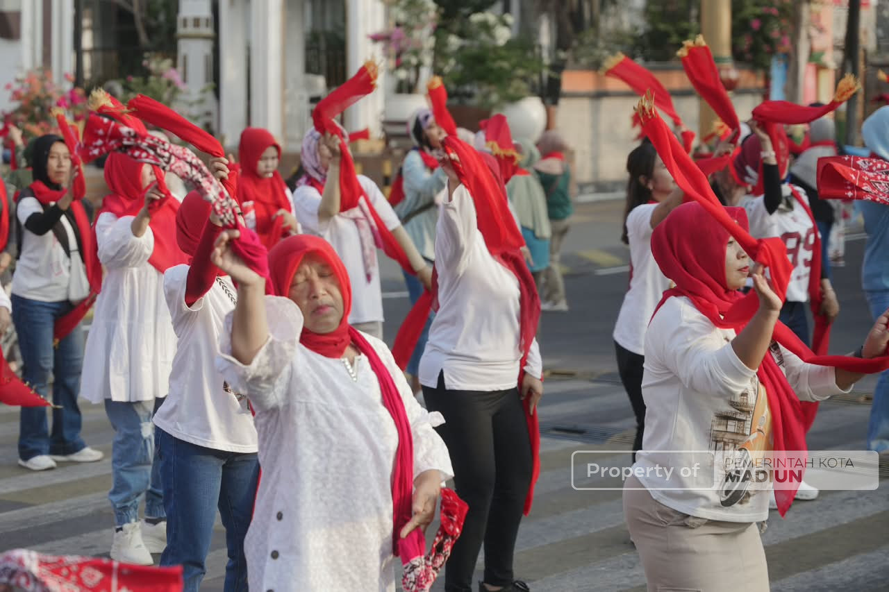 Madiun Menari Kurang Enam Hari Lagi, Plt Wali Kota Kembali Tinjau Persiapan di Lokasi