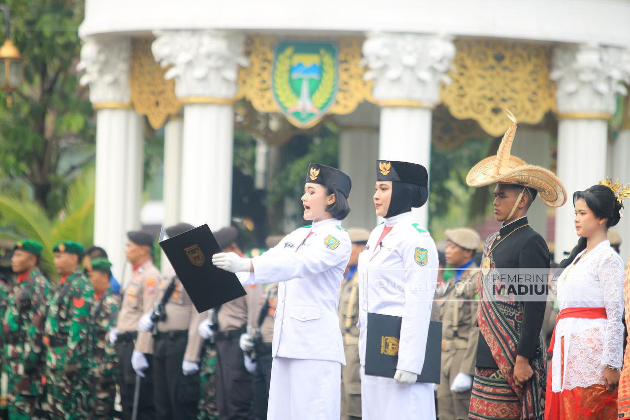 Upacara Sumpah Pemuda di Kota Pendekar, Wali Kota Dr. Maidi Dorong Pemuda Keluar dari Zona Nyaman