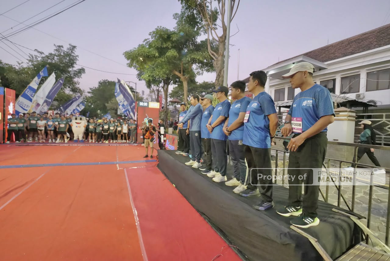 Turut Madiun Running Fest 2026, Plt Wali Kota Harap Jadi Agenda Rutin ke Depan