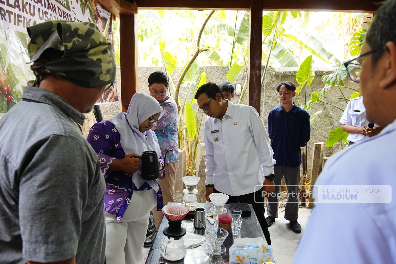 Tinjau Pelatihan Barista Tingkat Lanjut, Plt Wali Kota Harap Ada Forum Barista dan Ekosistem Kopi di Kota Madiun ke Depan