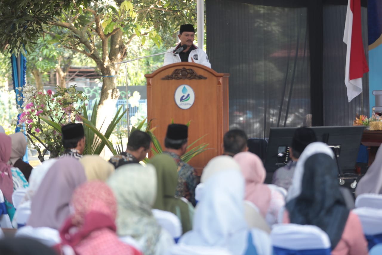 Gelar Halal Bihalal Bersama Keluarga PDAM, Wali Kota Pesan Jaga Kerukunan Untuk Tingkatkan Kinerja