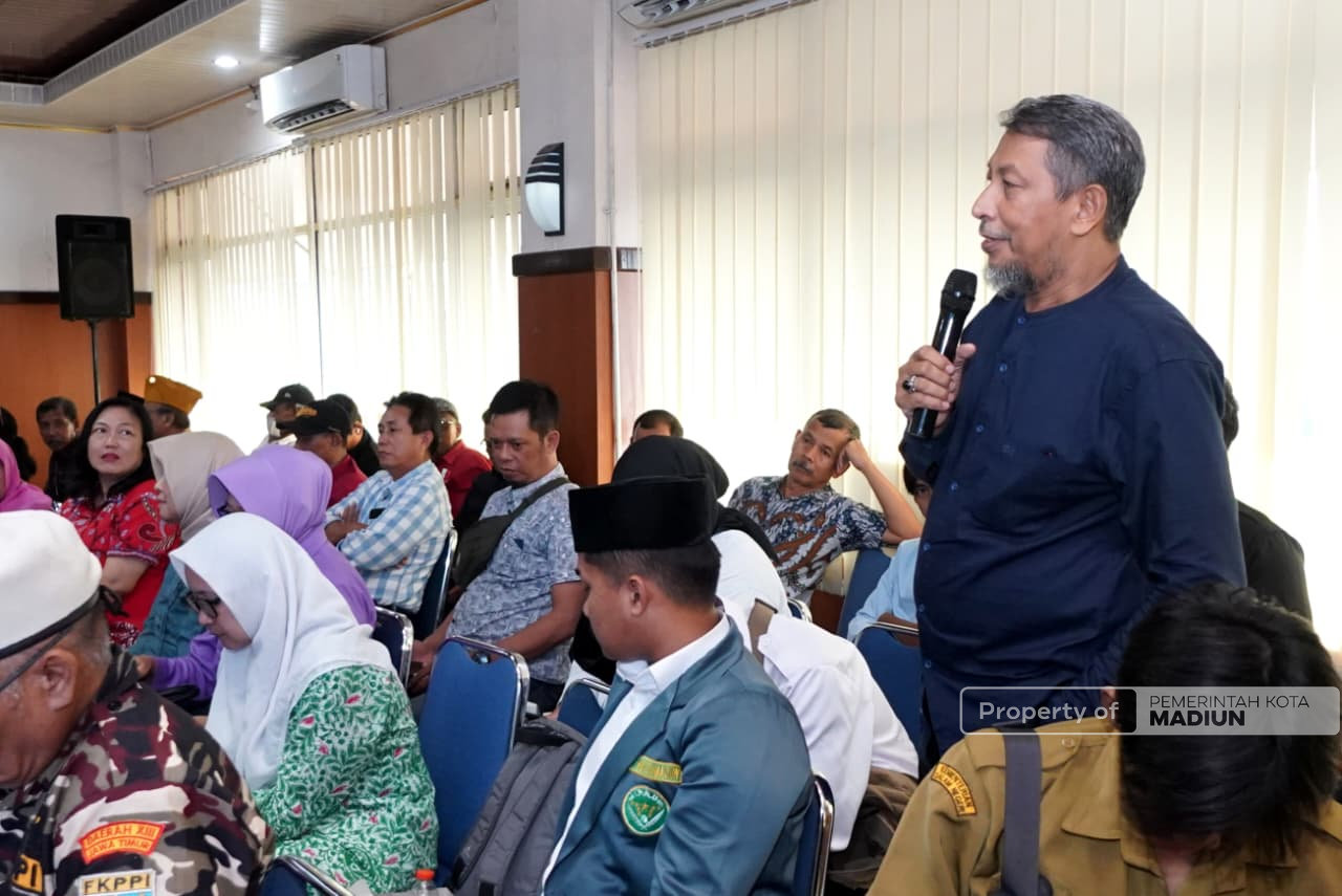 Hadiri Pembinaan Ormas, Plt Wali Kota Ajak Kolaborasi Wujudkan Pembangunan Kota Madiun