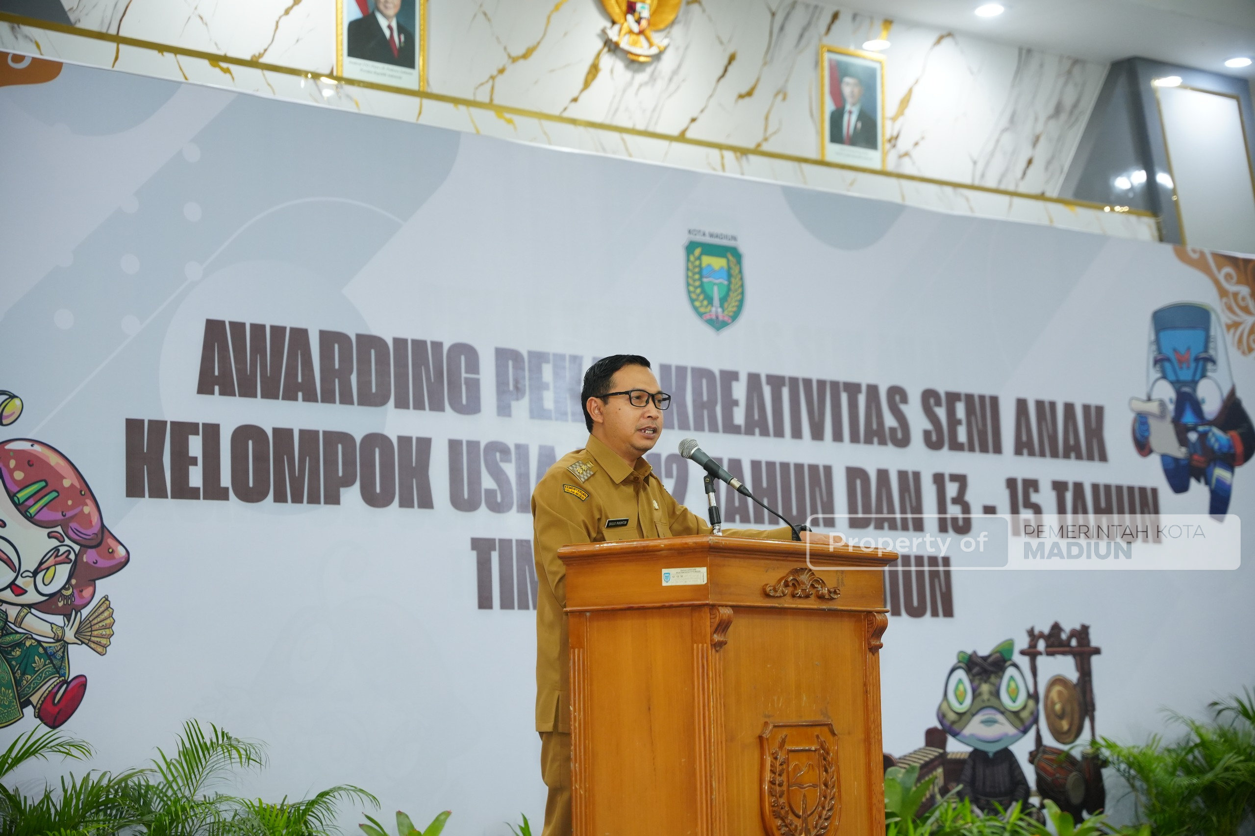 Plt Wali Kota Tutup Pekan Kreativitas Seni Anak 2026, Siapkan Lebih Banyak Ruang bagi Talenta Seni Kota Madiun