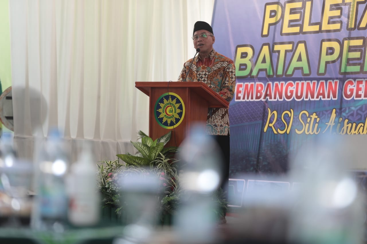 Hadiri Peletakan Bata Pertama Rencana Pembangunan RSI, Wali Kota Harap Rumah Sakit Terus Berinovasi dalam Pelayanan