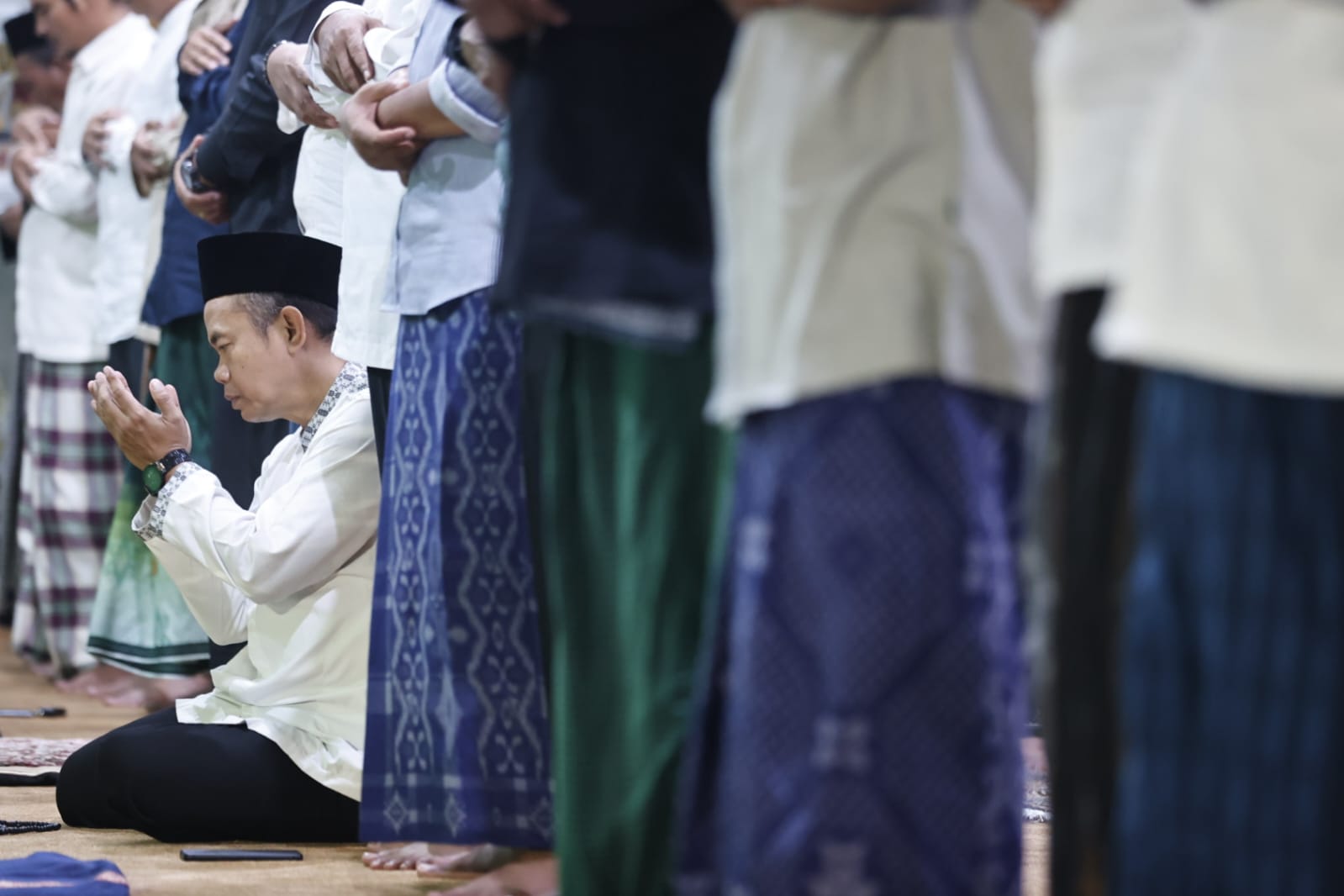 Salat Tarawih di Rumdin Rangkaian Safari Ramadan, Wali Kota Ajak Jamaah Tingkatkan Kebaikan