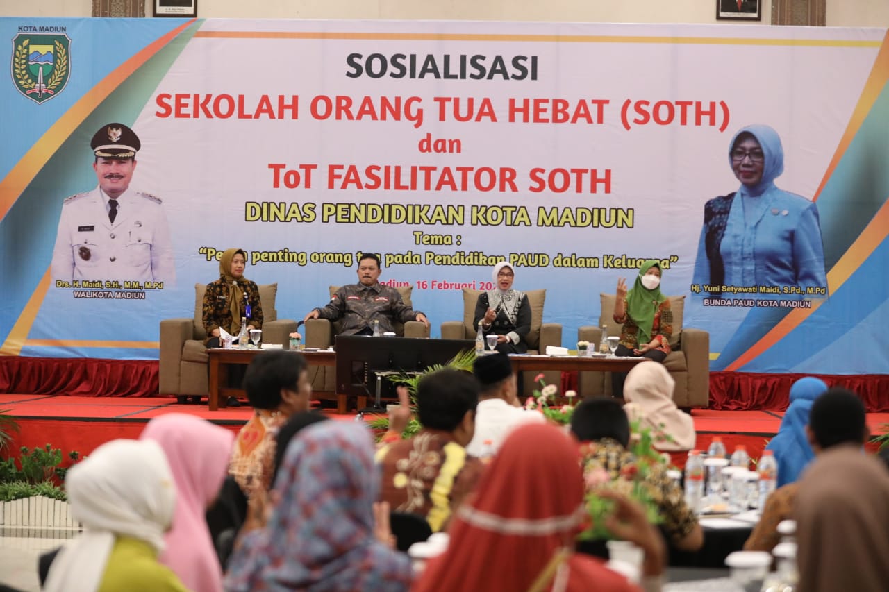 Optimalkan Pendidikan Keluarga, Pemkot Sosialisasikan Sekolah Orang Tua Hebat