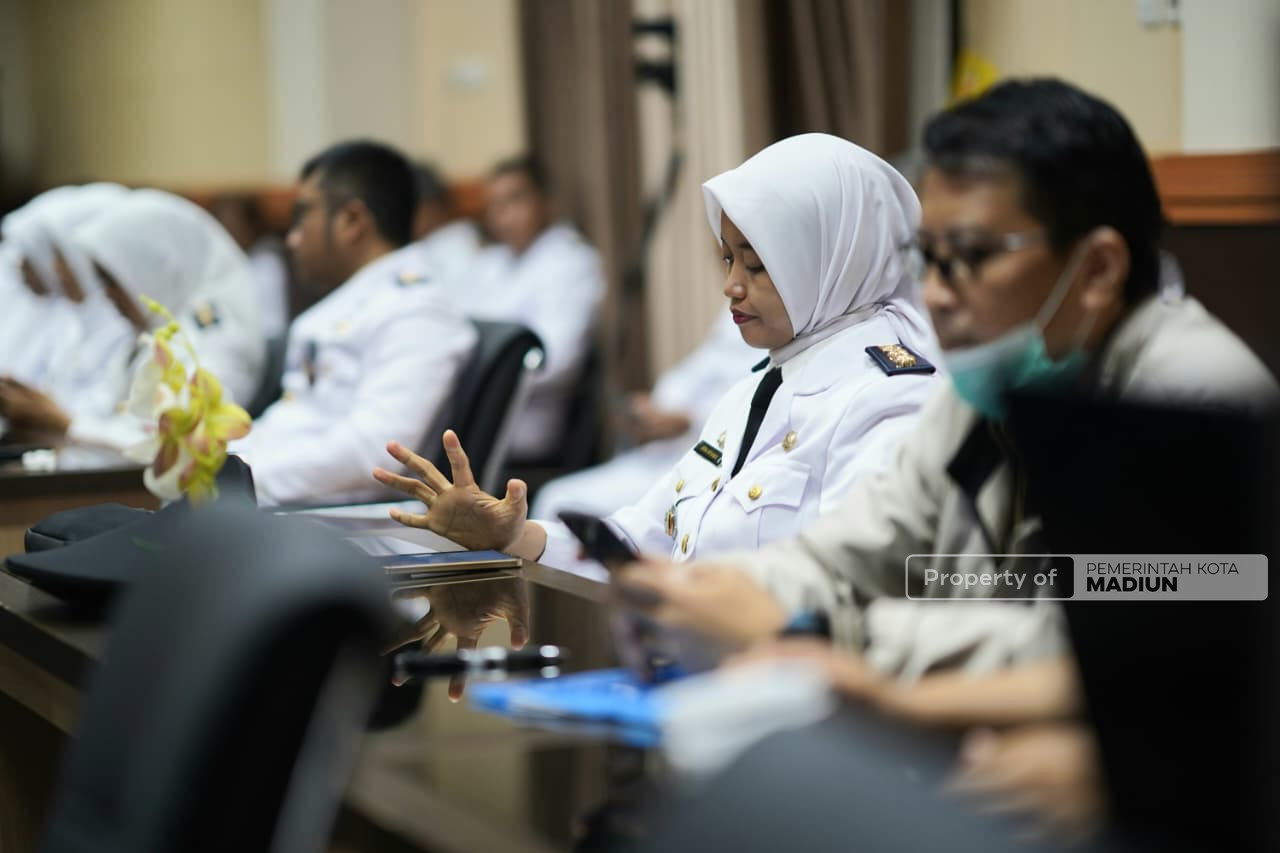Rapat Dinas, Plt Wali Kota Madiun Tekankan Percepatan Program dan Sinergi OPD