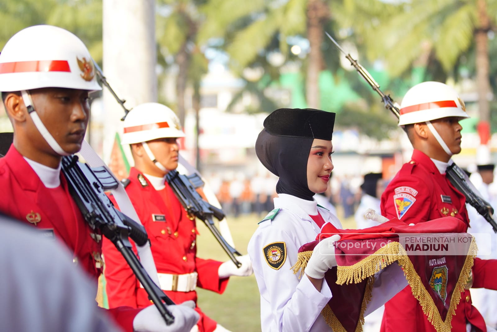 Upacara HUT Kemerdekaan Berlangsung Khidmat, Plt Wali Kota Ajak Masyarakat Berempati Untuk Korban Bencana