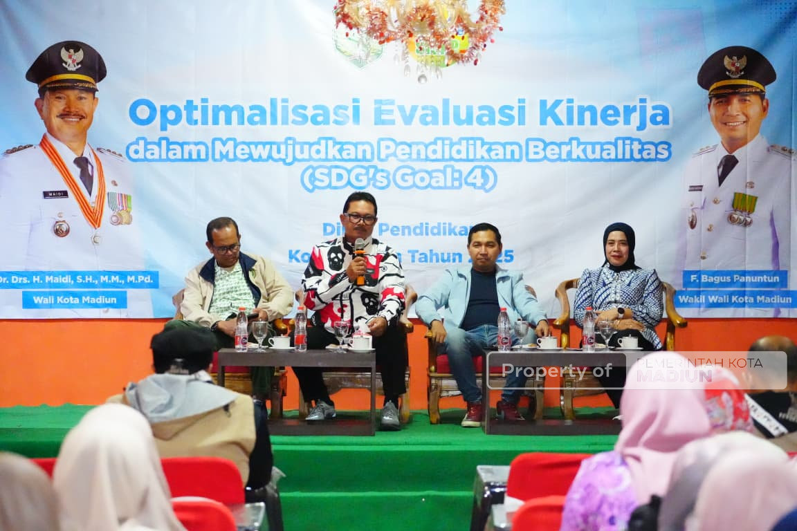 Optimalisasi Evaluasi Kinerja, Dinas Pendidikan Kota Madiun Dorong Pendidikan Berkualitas Sesuai SDGs Goal 4