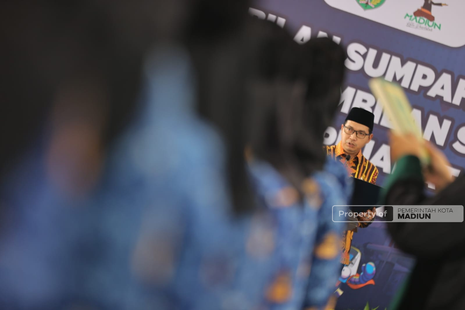 Pemkot Madiun Lantik 69 PNS, Plt Wali Kota Tekankan Pengabdian dan Kinerja Pelayanan