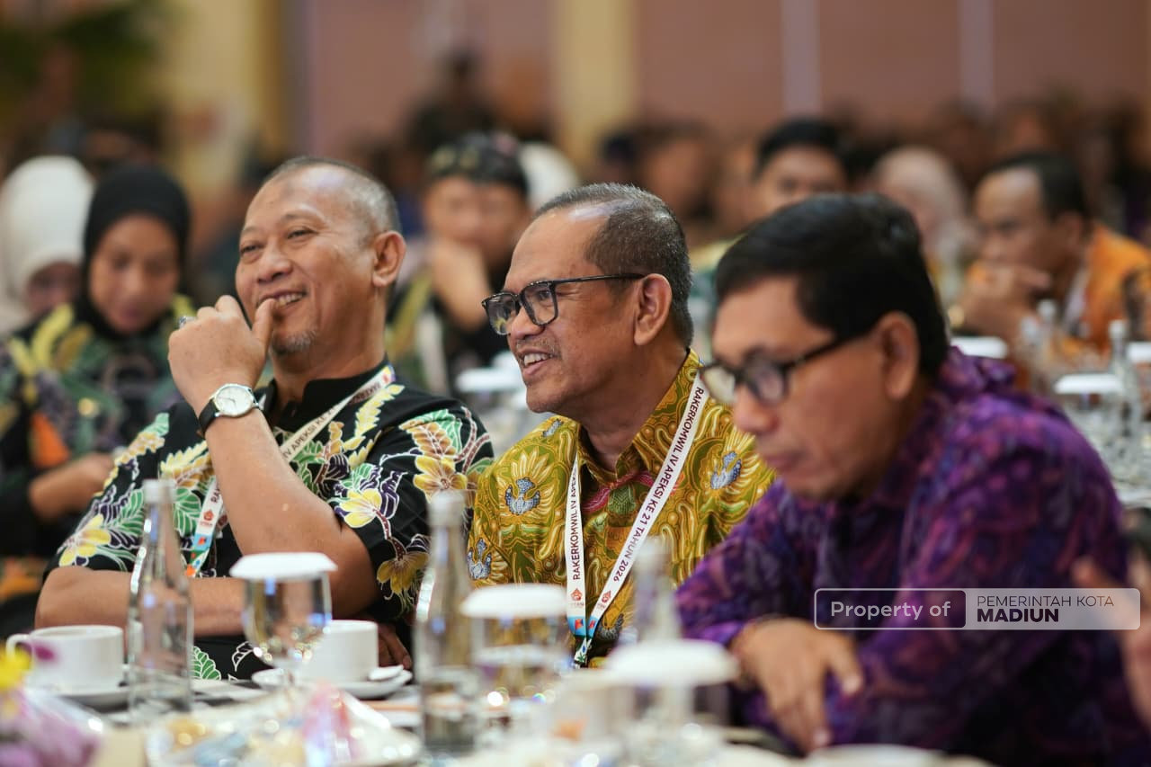 Bahas Isu Strategis Daerah di Raker Komwil IV APEKSI Ke-21, Plt Wali Kota Madiun Dorong Penguatan Sinergi Pusat dan Daerah