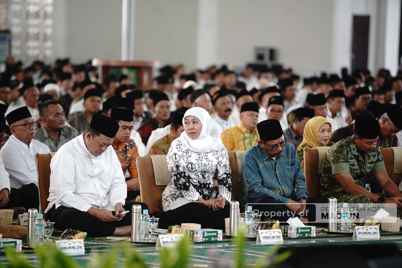 Pemkot Madiun Hadiri Penyerahan Sertipikat Tanah Wakaf dan Tempat Ibadah Se-Jawa Timur