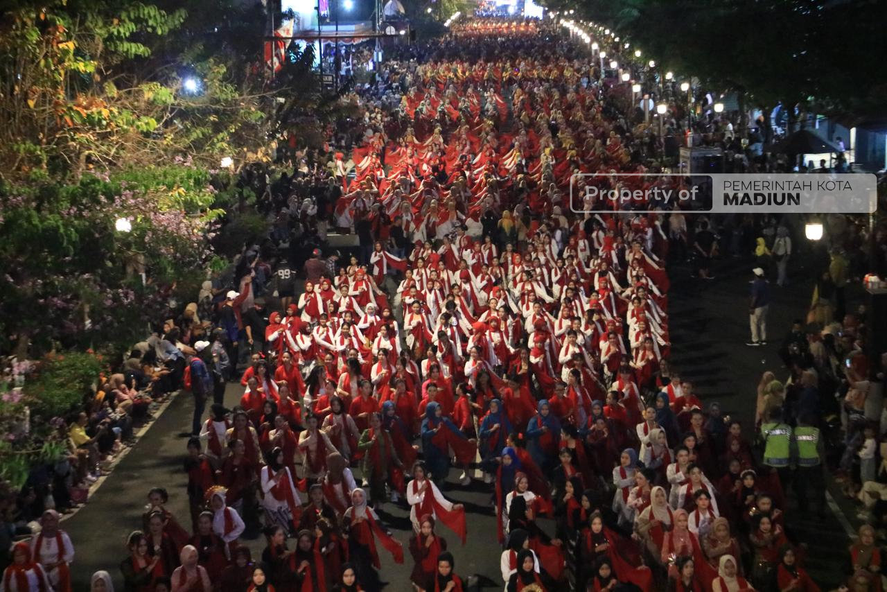 Madiun Menari Sukses Digelar, Plt Wali Kota: Kami Tidak Buat Acara, Kami Membangun Kebanggaan Warga