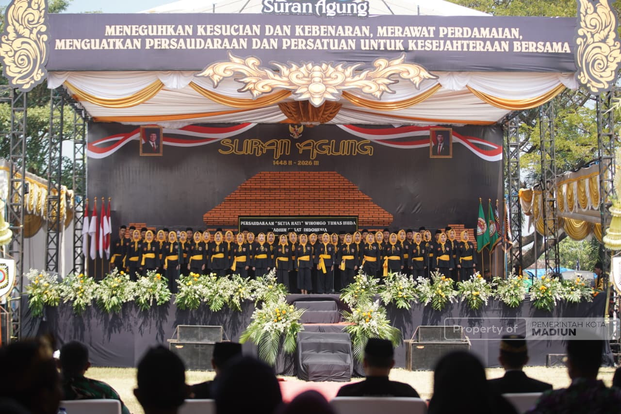 Hadiri Suran Agung PSHW TM, Plt Wali Kota Sampaikan Apresiasi Serta Ajak Perkuat Nilai Luhur Pendahulu