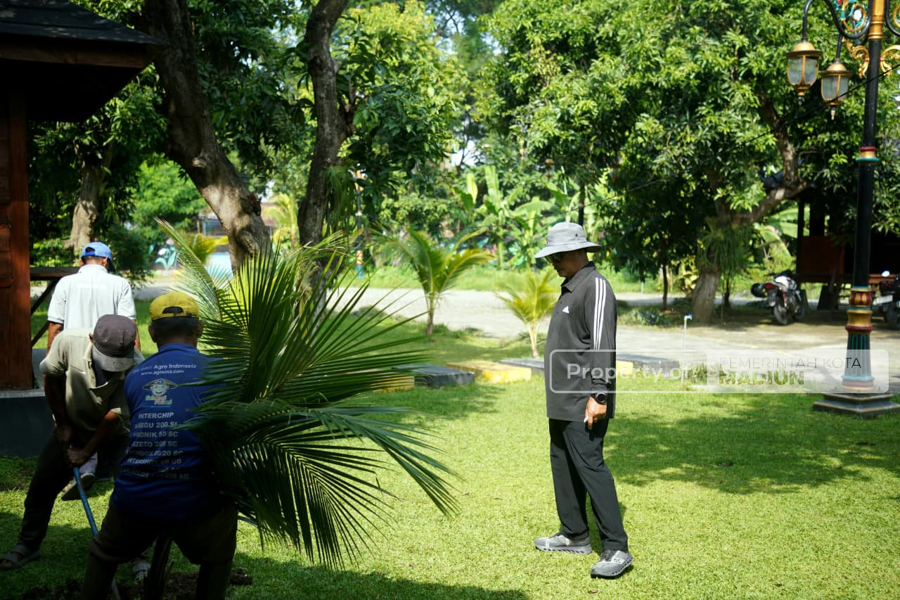 Bahas Pembangunan Mini Zoo, Wali Kota Madiun Gelar Rakor OPD di Ngrowo Bening Edupark