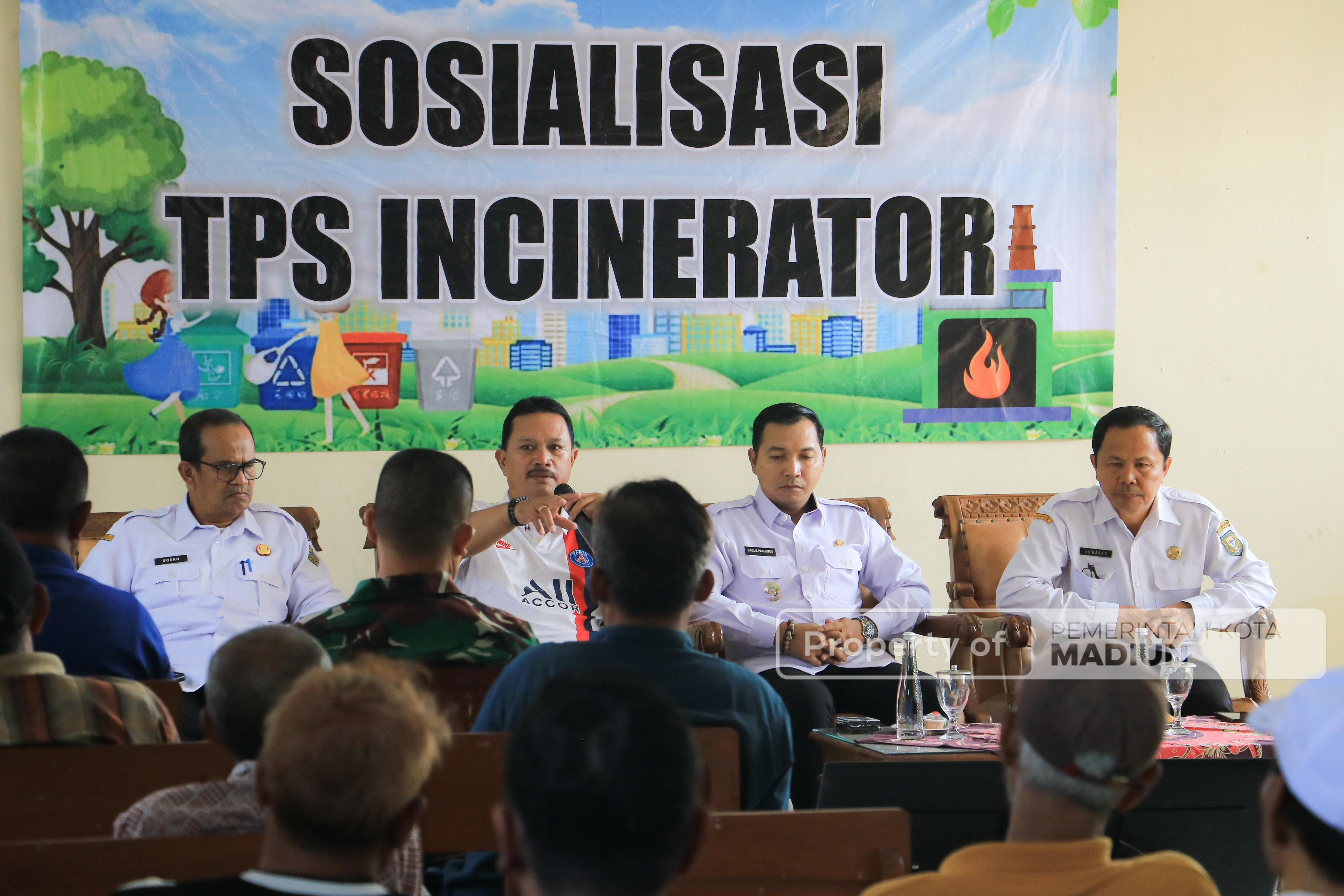Menuju Zero Sampah 2027, Wali Kota Madiun Sosialisasikan Mesin Incinerator dan Pemilahan Sampah Tiga Warna