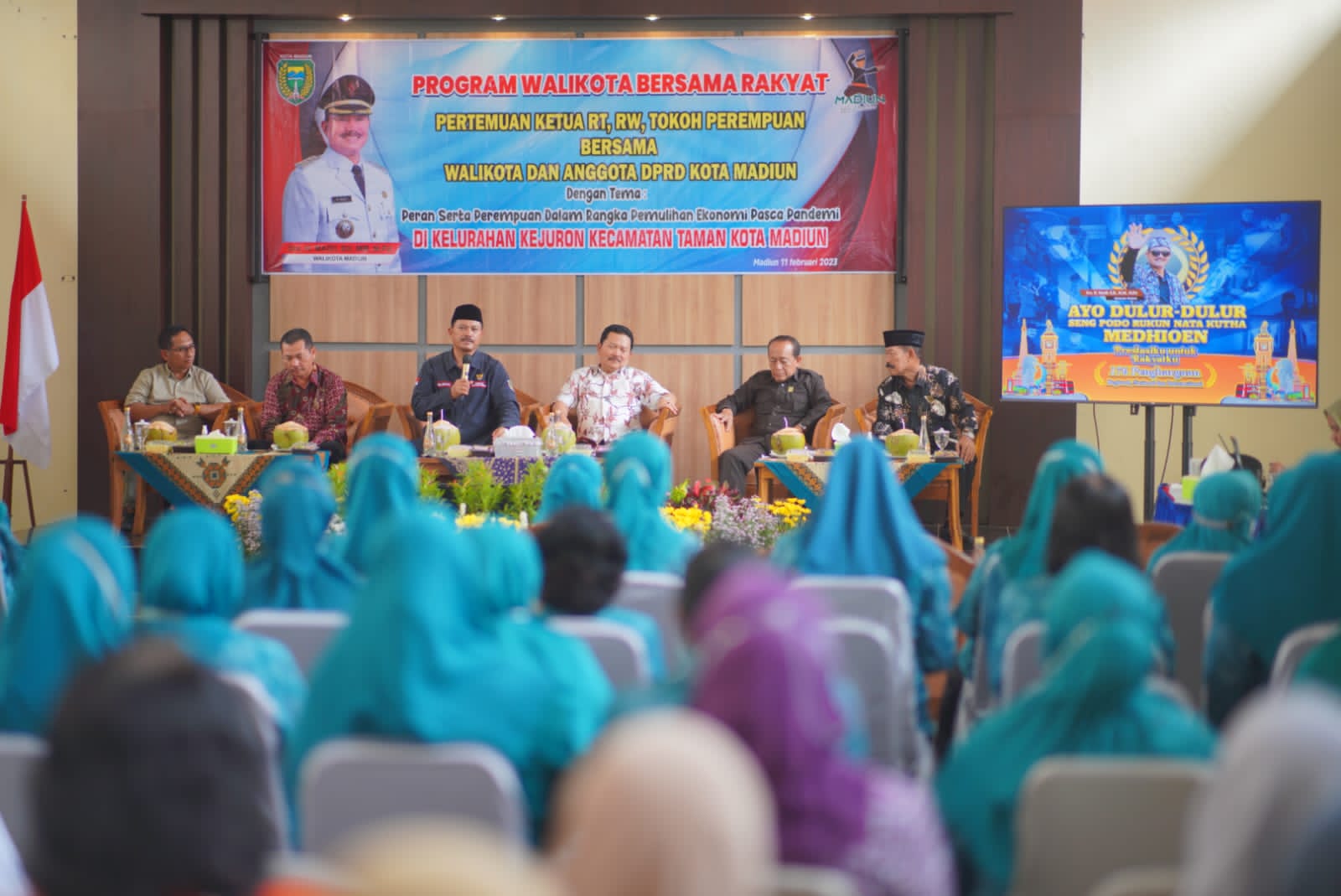 Gelar Pertemuan Dengan Perwakilan Organisasi Masyarakat Dan DPRD, Wali Kota Bahas Rencana Pembangunan