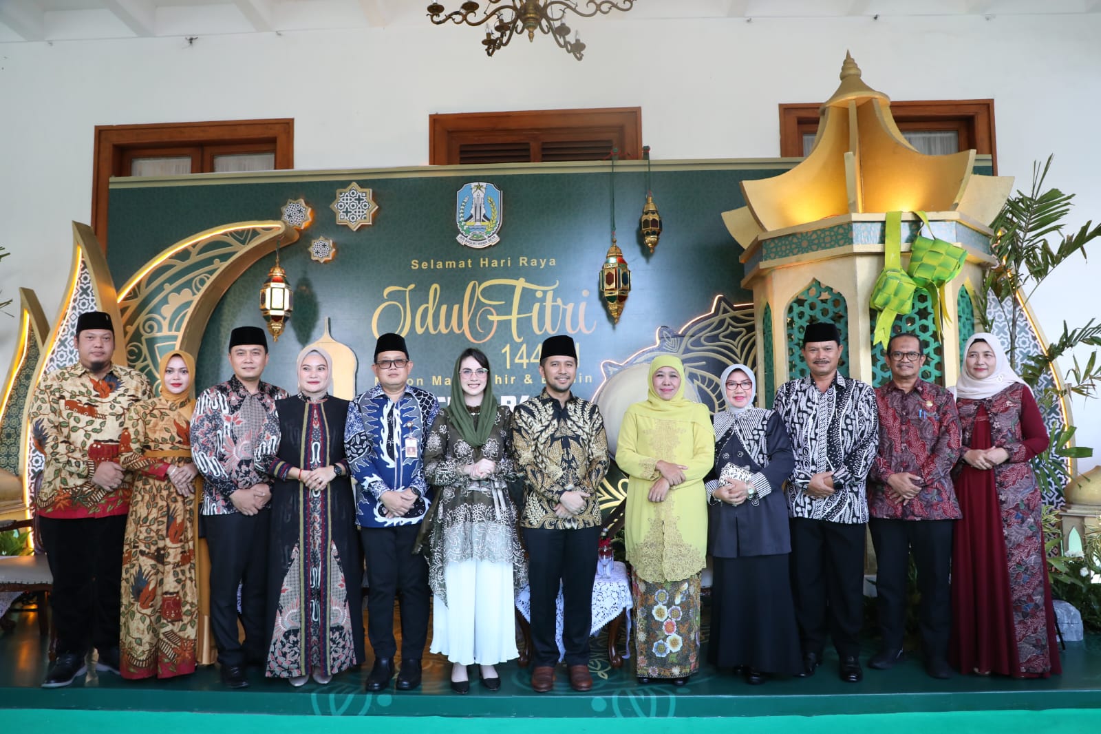 Gubernur Khofifah Gelar Halal Bihalal, Wali Kota Turut Hadir Di Grahadi