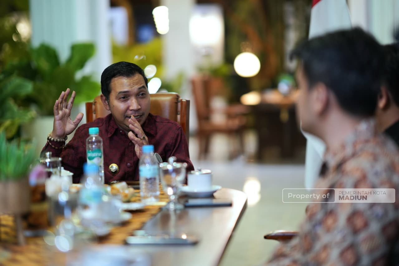 Terima Audiensi Program RTLH, Plt Wali Kota Madiun Dukung Pemugaran Hunian Warga