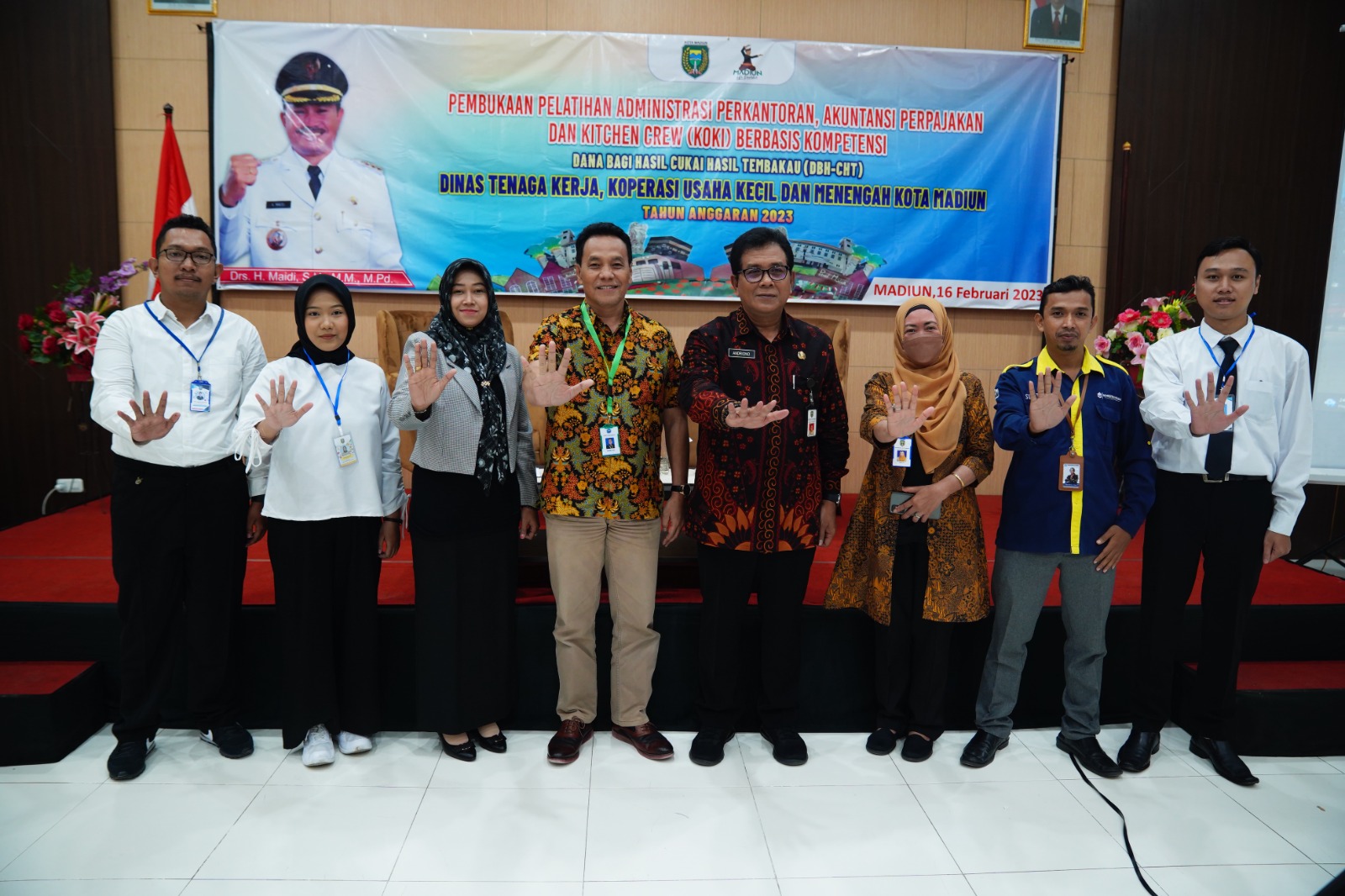 Pelatihan Kerja 2023 Dimulai, Wali Kota Pesan Peserta Serius Ikuti Pelatihan