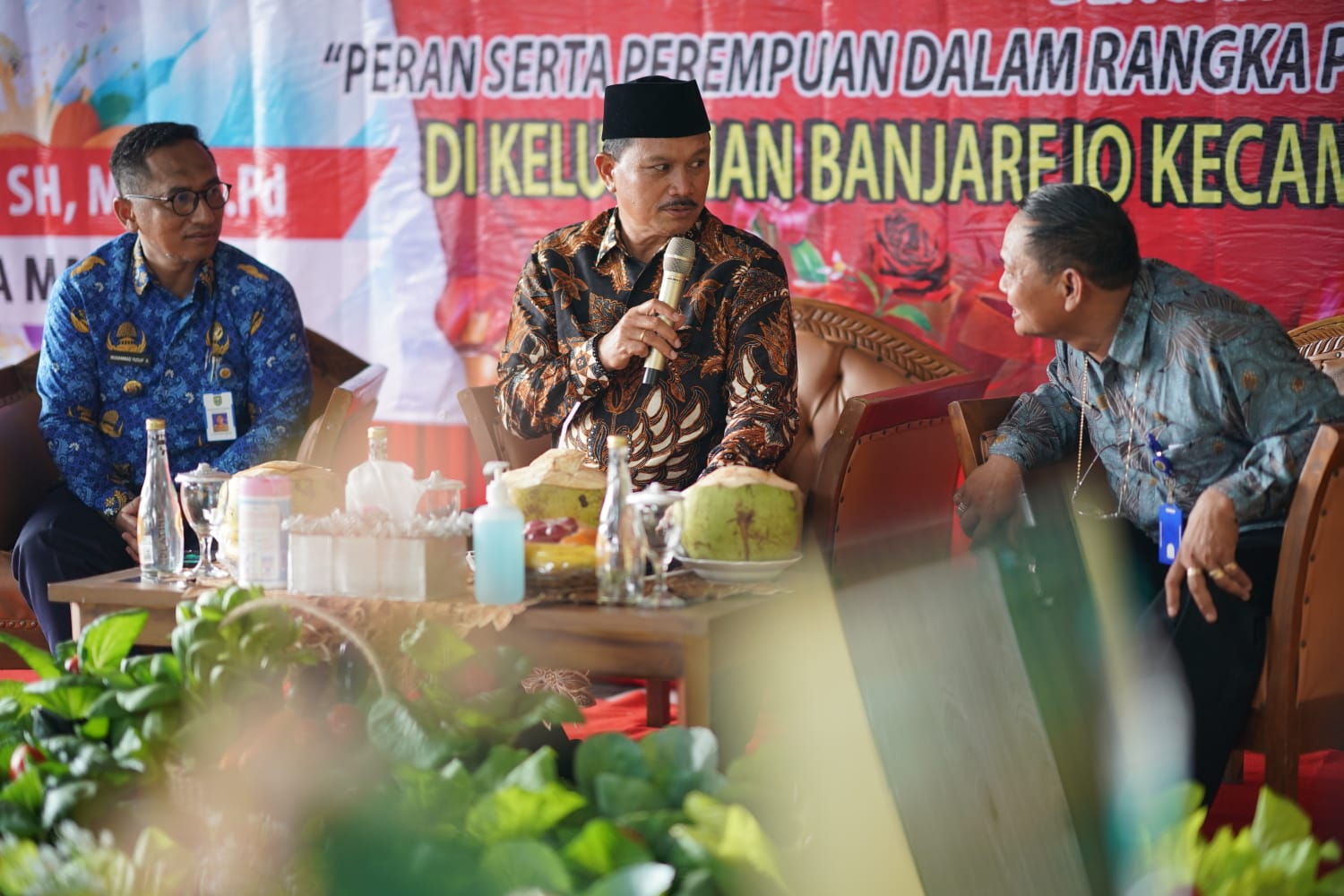 Gelar Pertemuan Dengan Tokoh Masyarakat Di Banjarejo, Wali Kota Ajak Warga Sampaikan Usulan Pembangunan