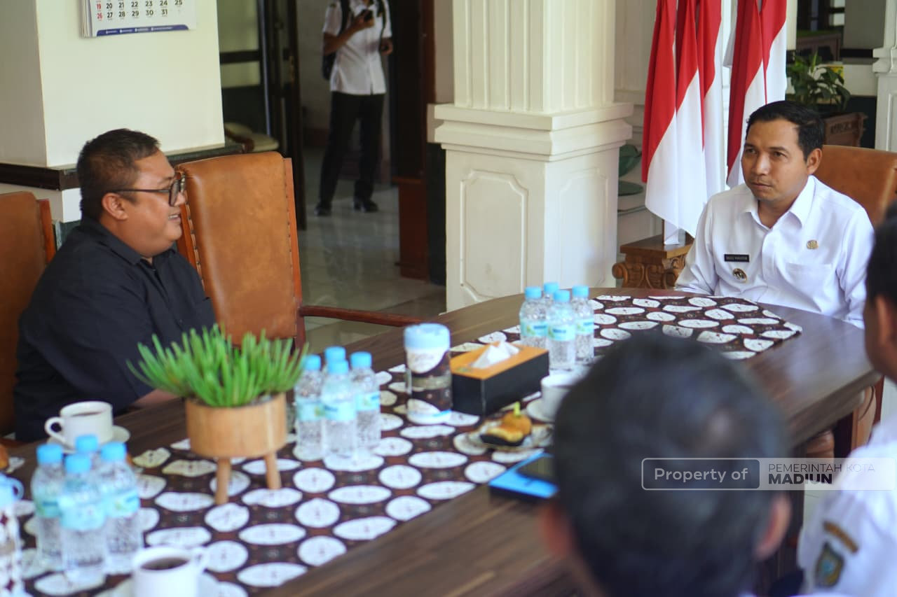 Terima Audiensi Promotor Madiun Play Music Festival, Plt Wali Kota Harap Konser Dongkrak Ekonomi Lokal
