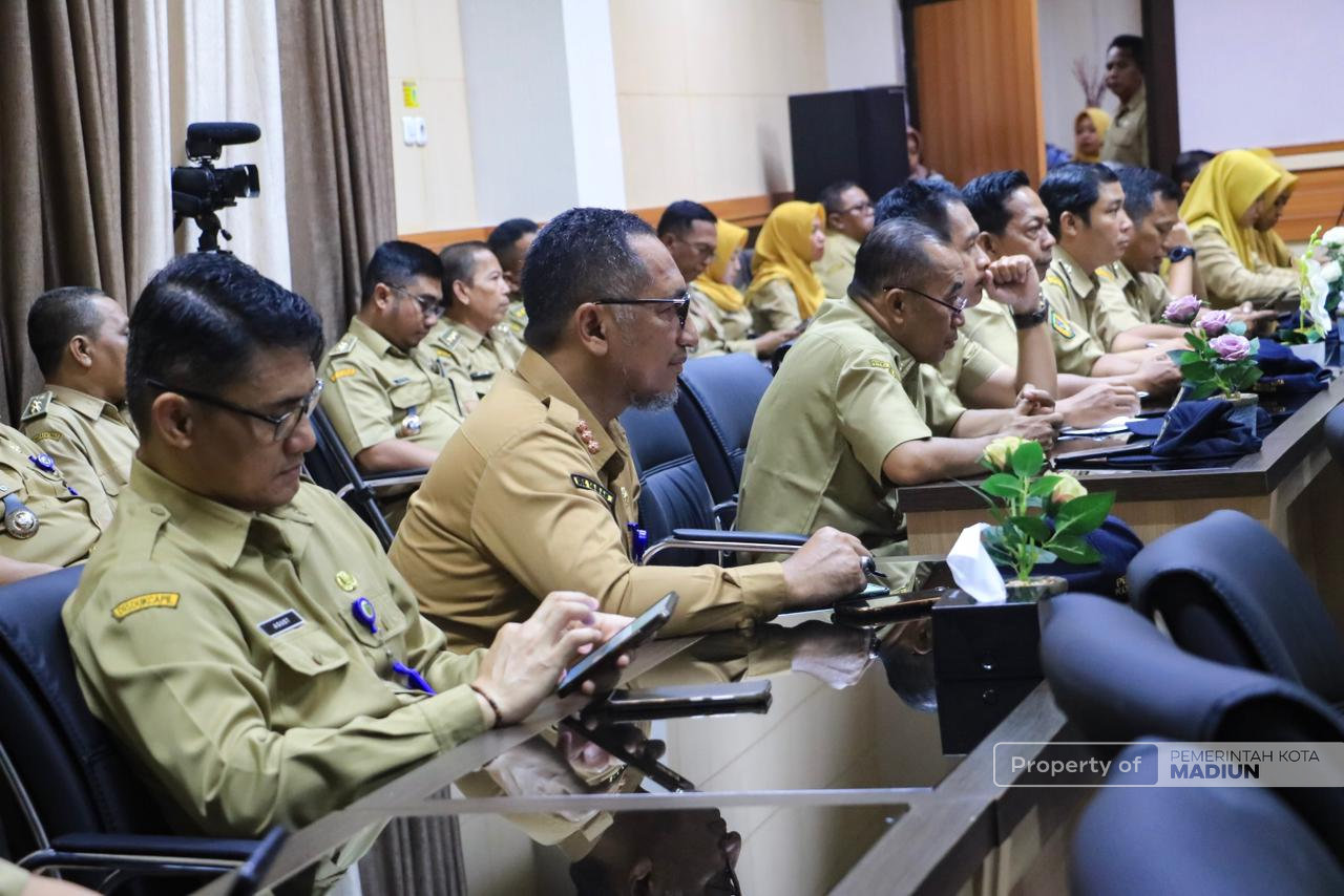 Pimpin Rapat Dinas, Plt Wali Kota Madiun Tekankan Kesiapan OPD dan Pelayanan Publik Jelang Lebaran