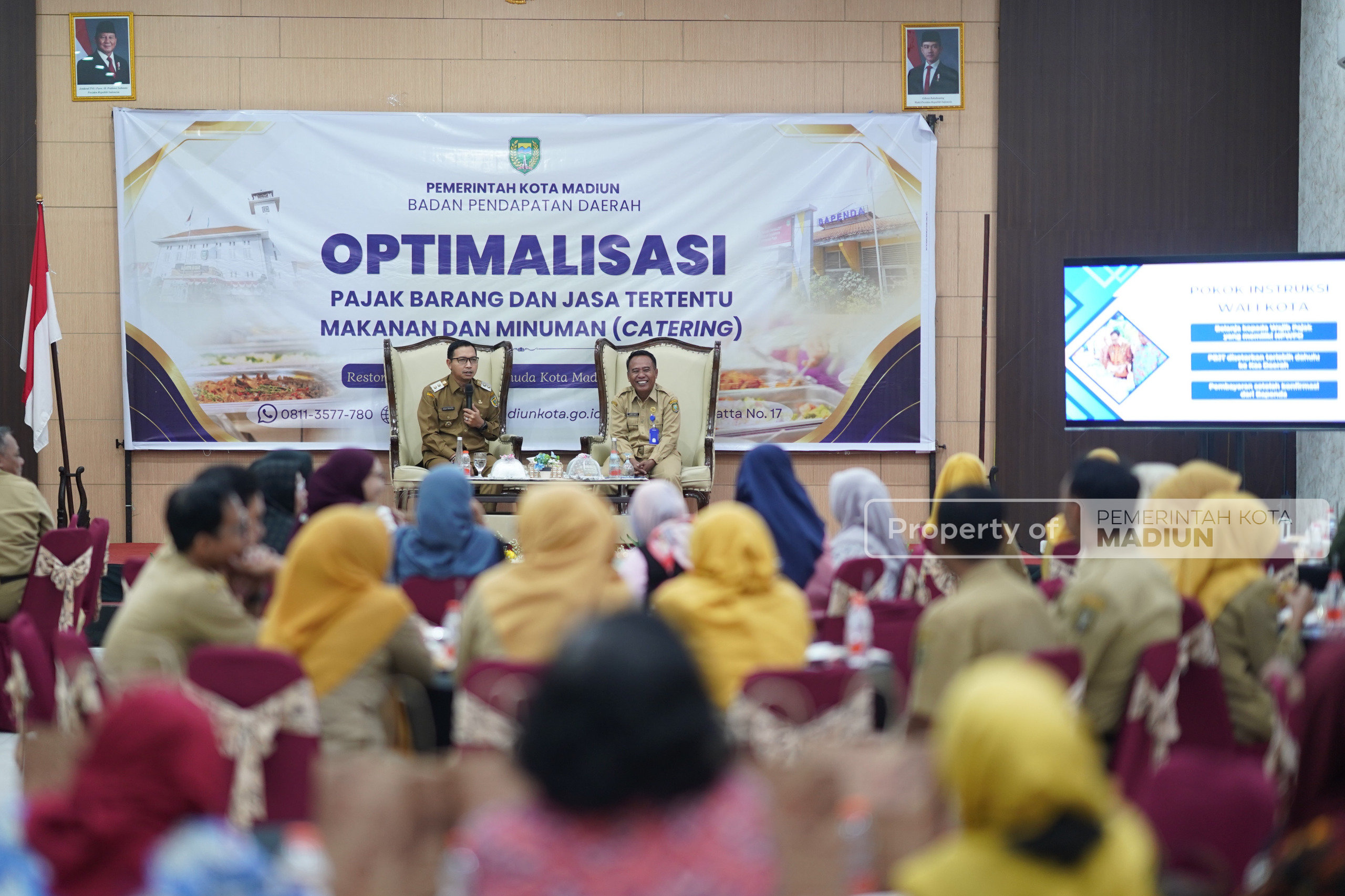 Buka Sosialisasi Optimalisasi PBJT, Plt Wali Kota Perkuat Kepatuhan Wajib Pajak