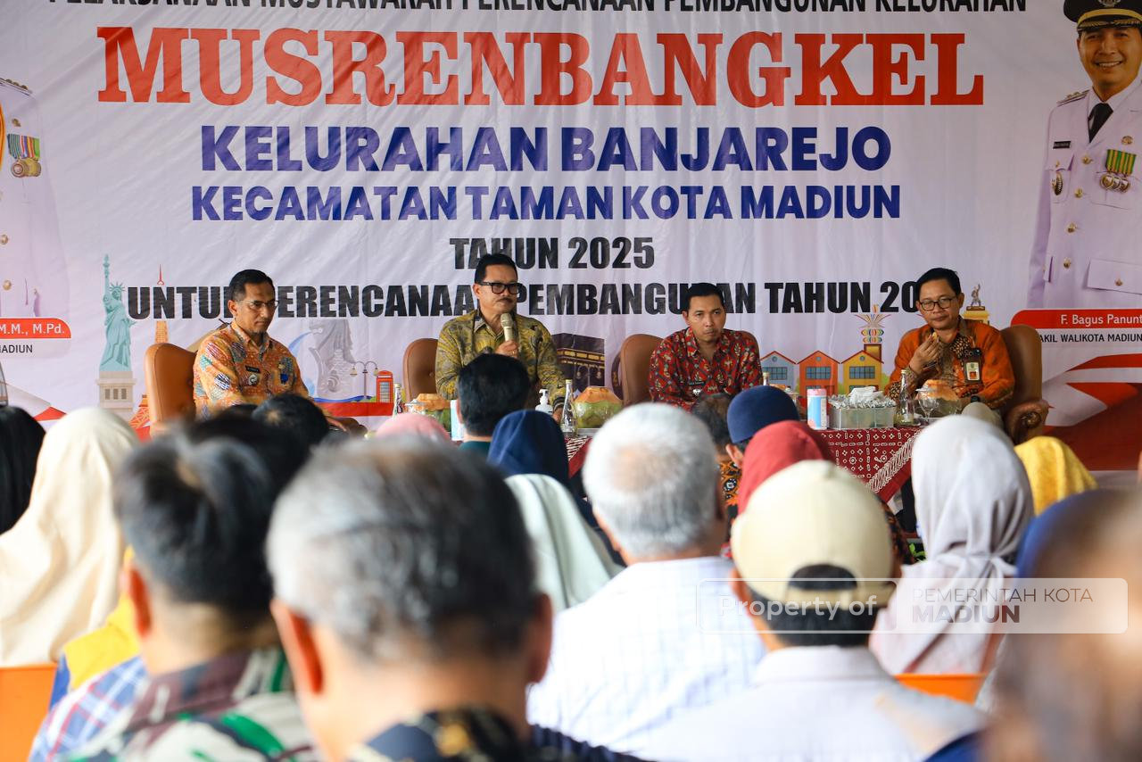 Wali Kota Madiun Hadiri Musrenbang di Empat Kelurahan, Warga Sampaikan Beragam Usulan Pembangunan