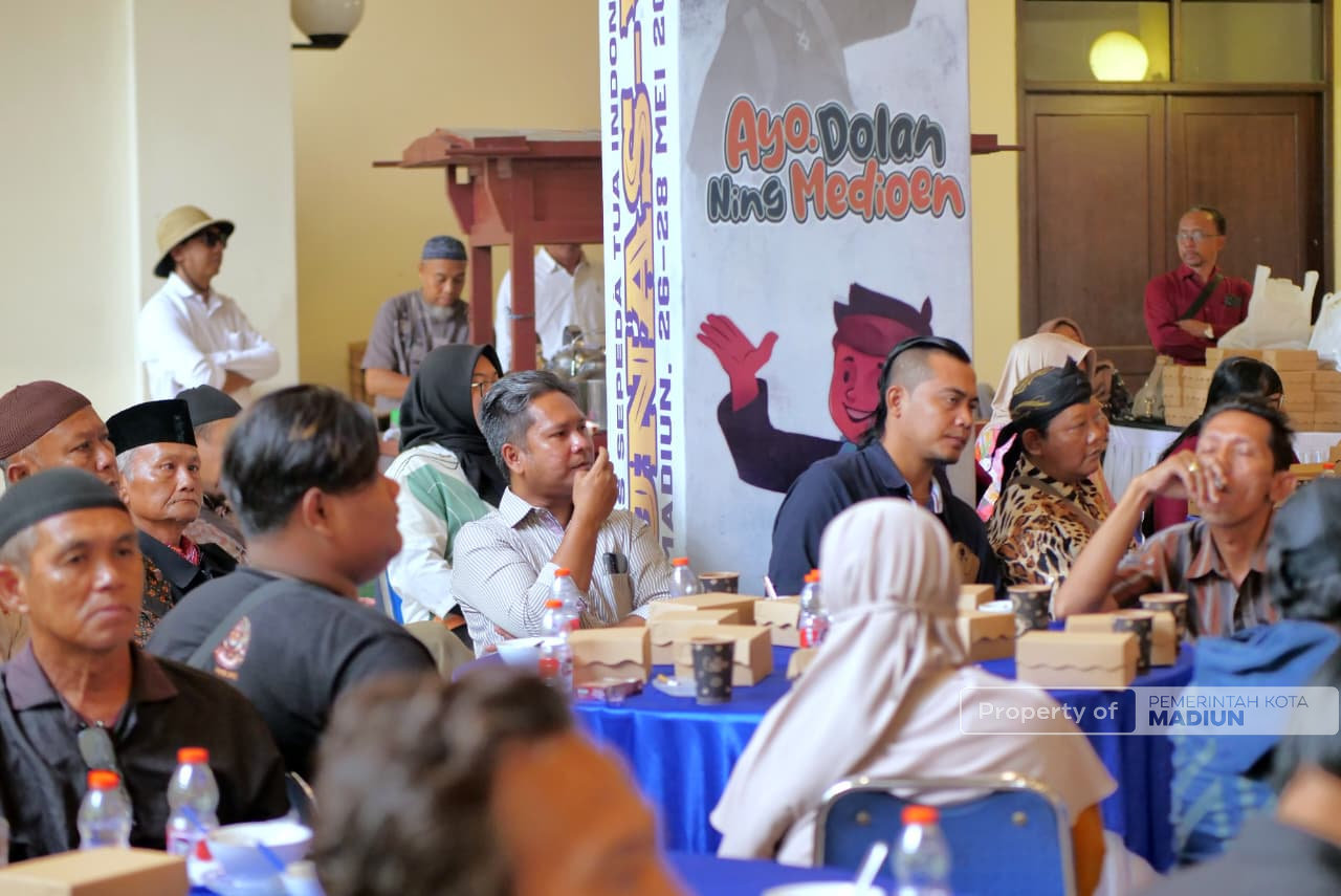 Perkuat Pondasi Seni Budaya, Plt Wali Kota Madiun Pimpin Sarasehan Budaya 2026