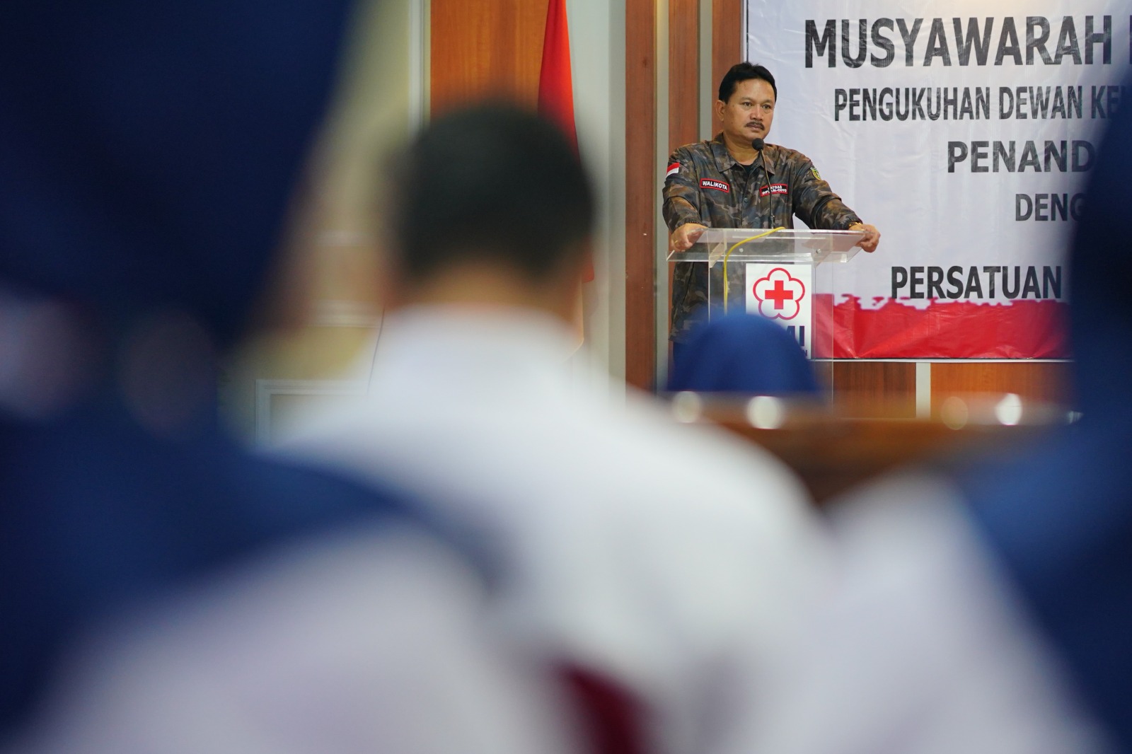Hadiri Musyawarah Kerja PMI, Wali Kota Pesan  Kerja Ikhlas, Cerdas, dan Tuntas