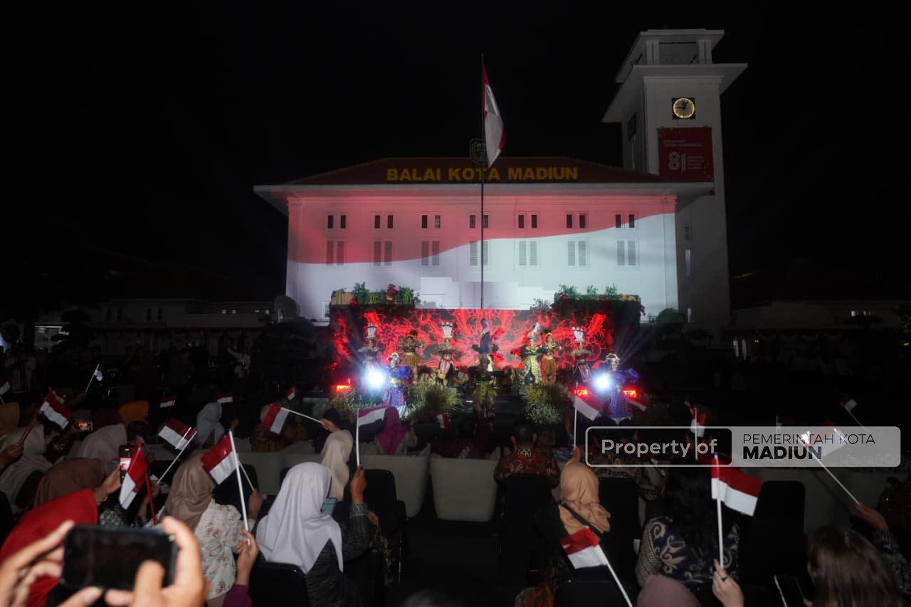 Malam Kenegaraan di Kota Madiun, Plt Wali Kota Ajak Perkuat Gotong Royong dan Peduli Sesama