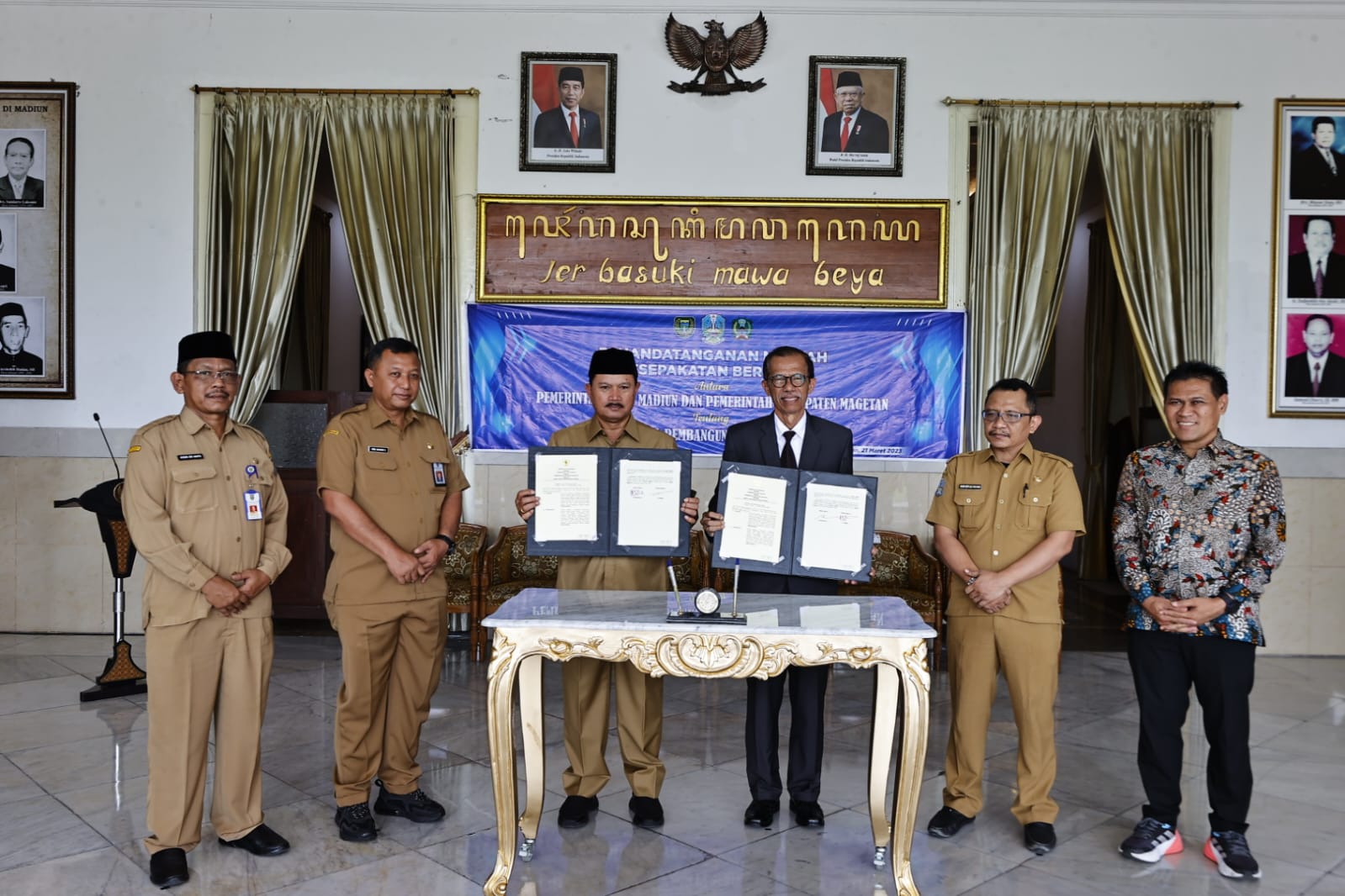 Maksimalkan Pembangunan, Pemkot Madiun Jalin Kolaborasi dengan Pemkab Magetan