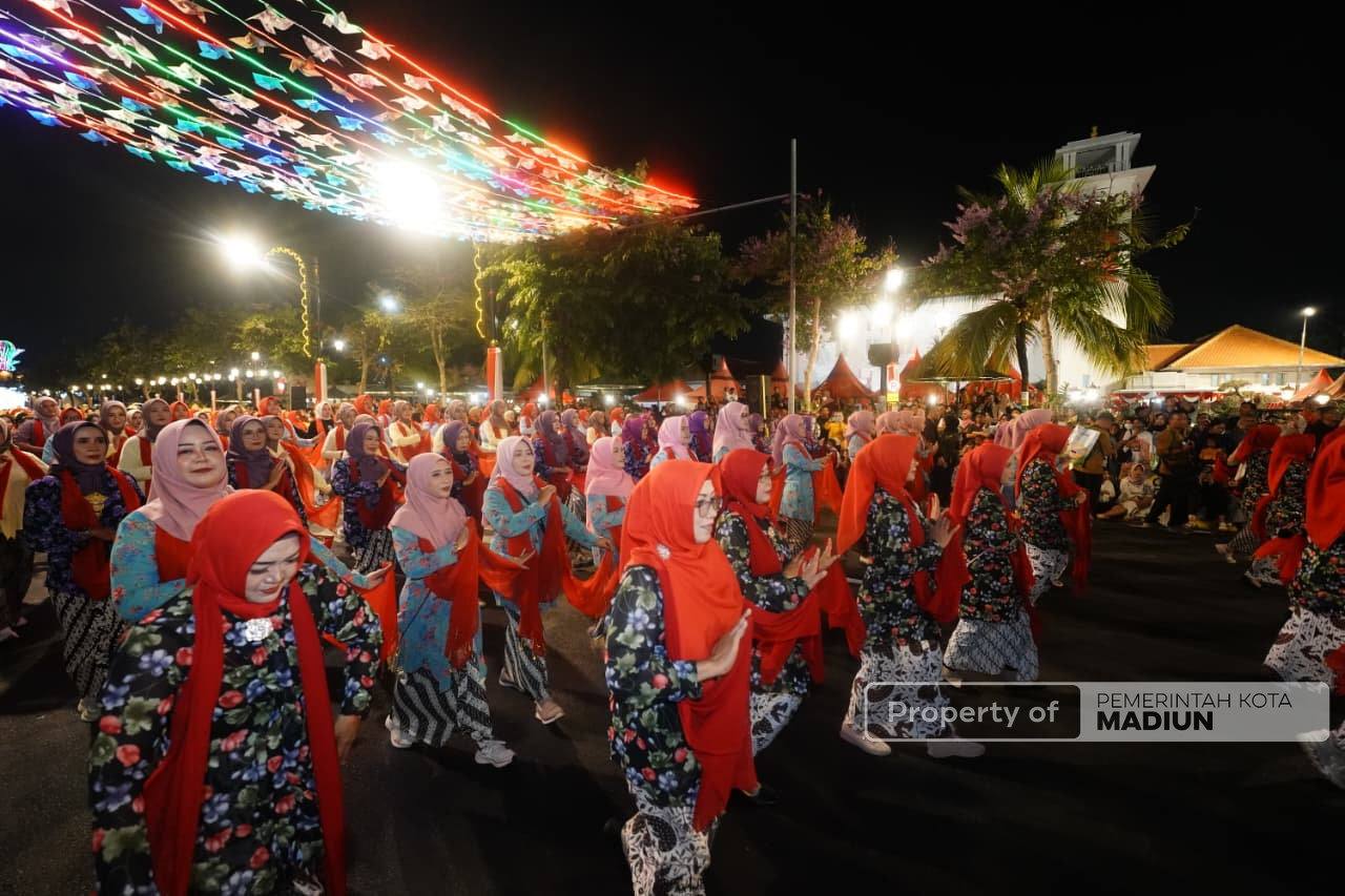 Madiun Menari Sukses Digelar, Plt Wali Kota: Kami Tidak Buat Acara, Kami Membangun Kebanggaan Warga