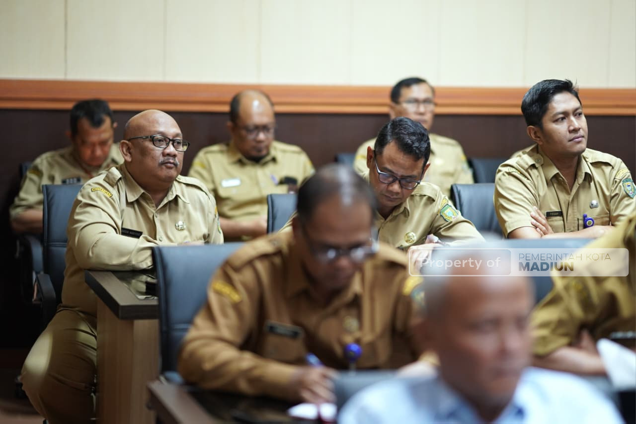 Pimpin Rapat Dinas, Plt Wali Kota Sampaikan Arahan Mendagri Soal Penguatan Integritas dan Pencegahan Korupsi
