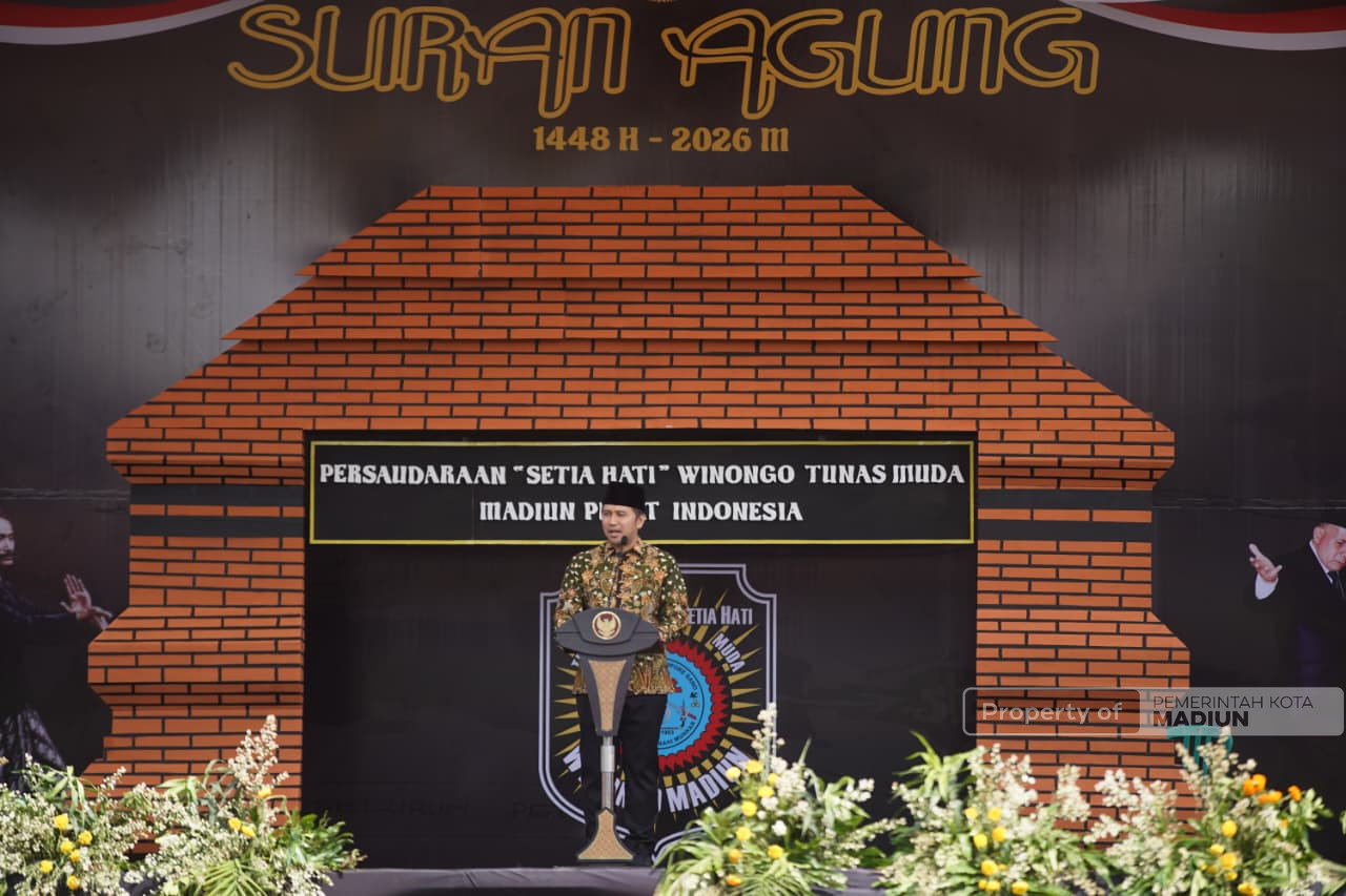 Hadiri Suran Agung PSHW TM, Plt Wali Kota Sampaikan Apresiasi Serta Ajak Perkuat Nilai Luhur Pendahulu