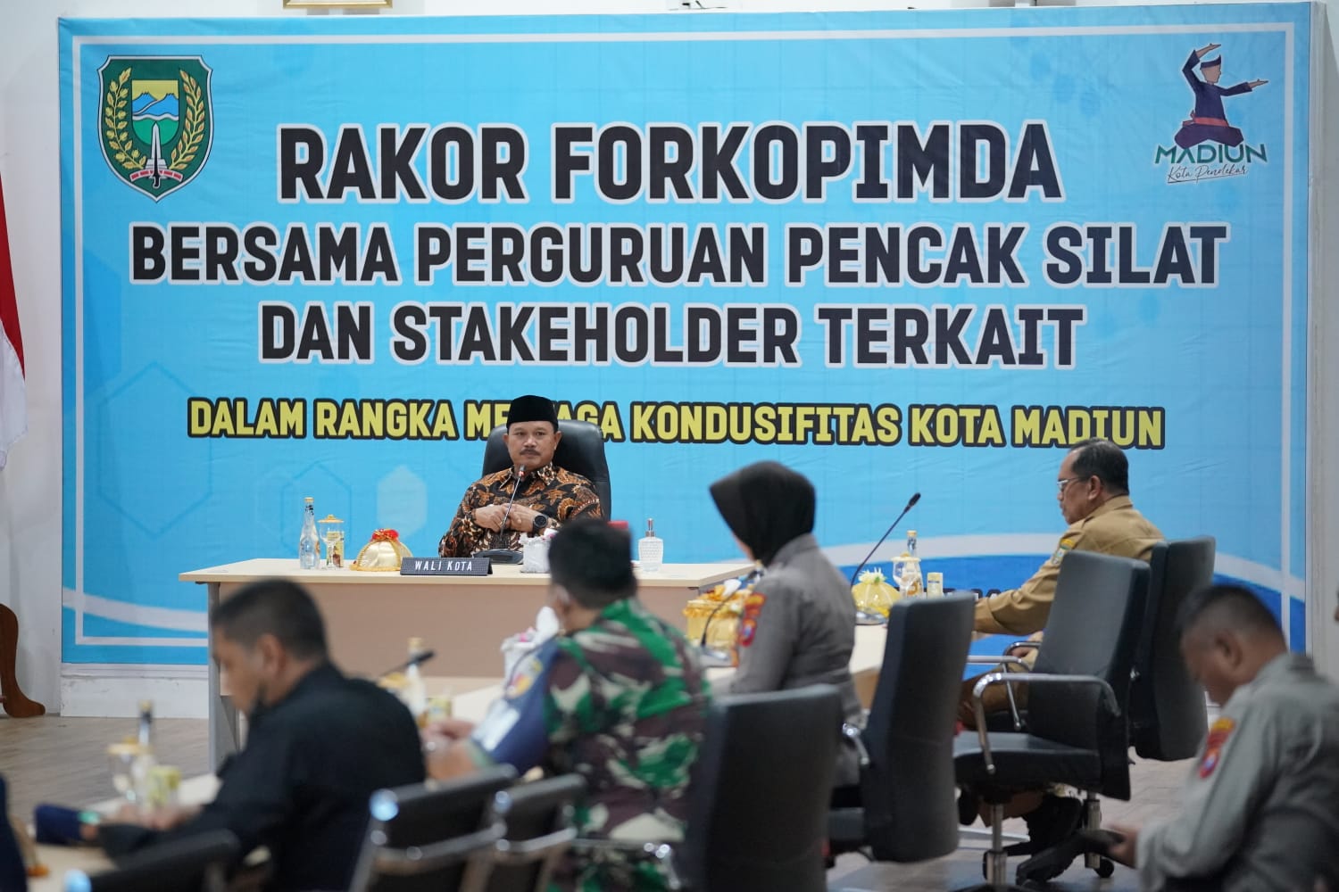 Gelar Rakor Bersama Stakeholder, Wali Kota Pesan Jaga Kerukunan dan Keamanan Kota