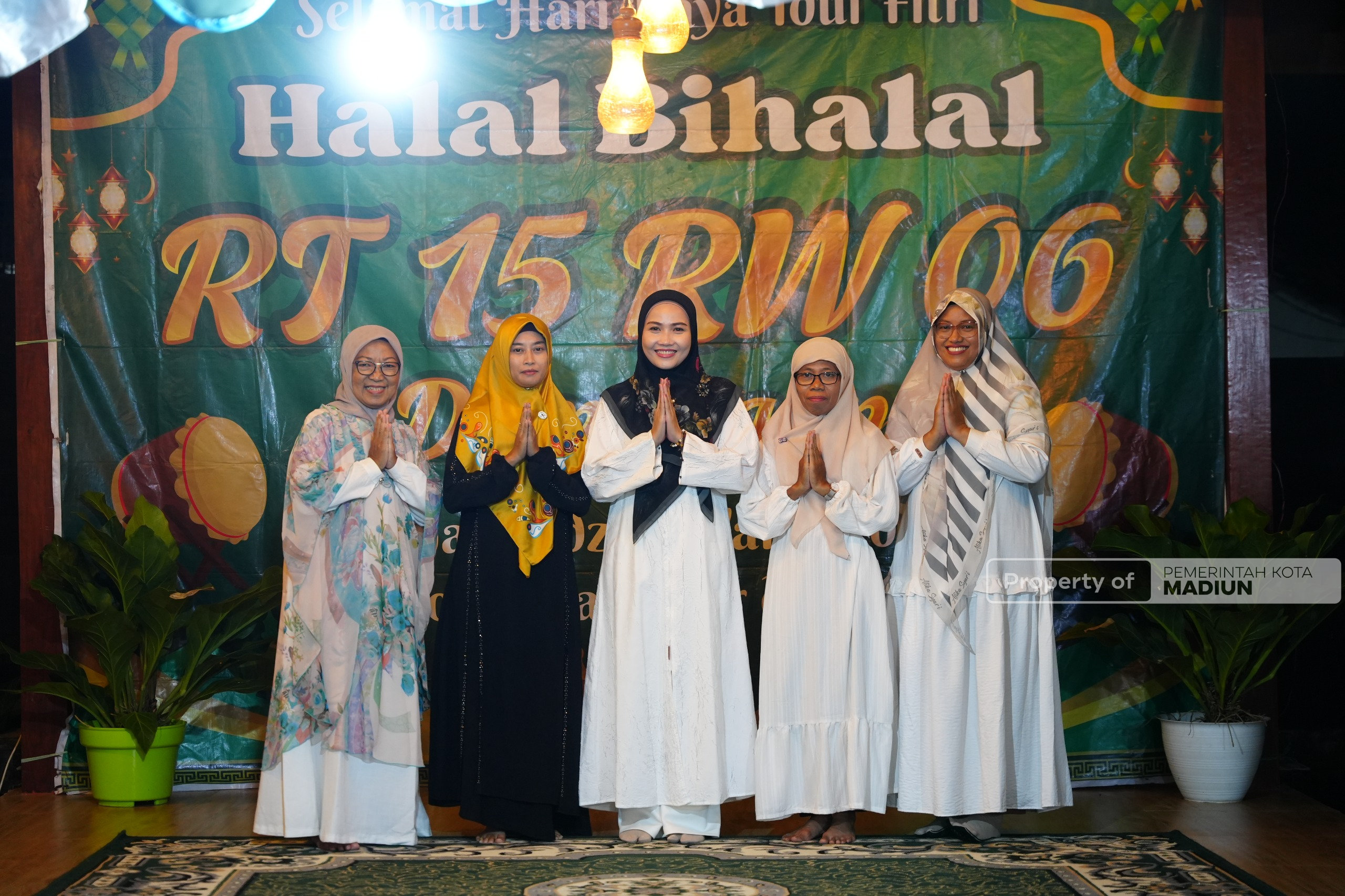 Hadiri Halal Bihalal Warga Demangan, Plt Wali Kota Madiun Tekankan Peran Warga Dukung Pembangunan