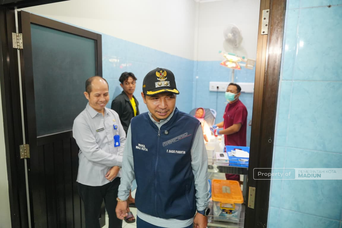 Maraton Pantau Objek Strategis, Plt Wali Kota Madiun Pastikan Lebaran Aman