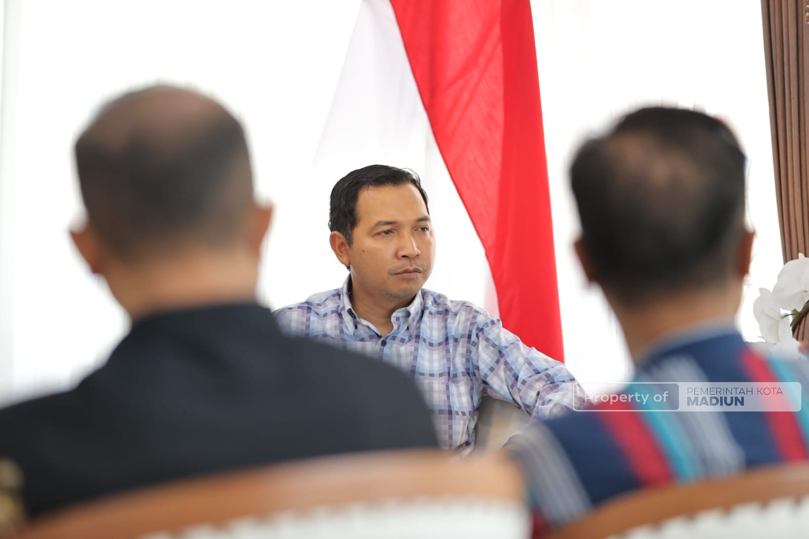 Terima Kunjungan Sesmenko Perekonomian, Plt Wali Kota Bahas Strategi Penguatan Ekonomi