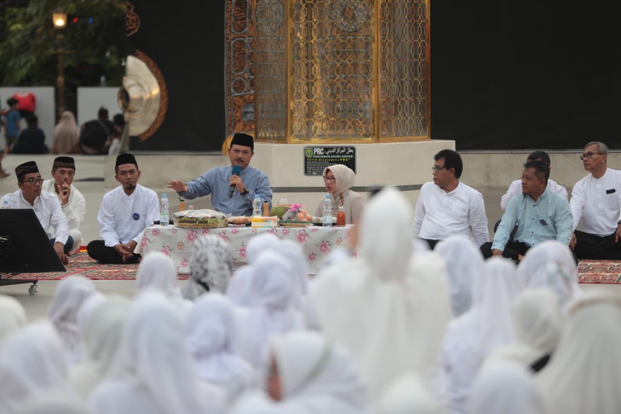 Halal Bihalal dengan Pedagang PRC, Wali Kota Sampaikan Rencana Penyempurnaan Kawasan
