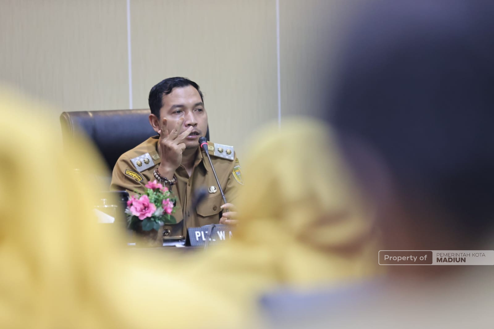 Gelar Rapat Dinas Pemkot Madiun, Plt Wali Kota Tekankan Kinerja ASN dan Penataan Kota